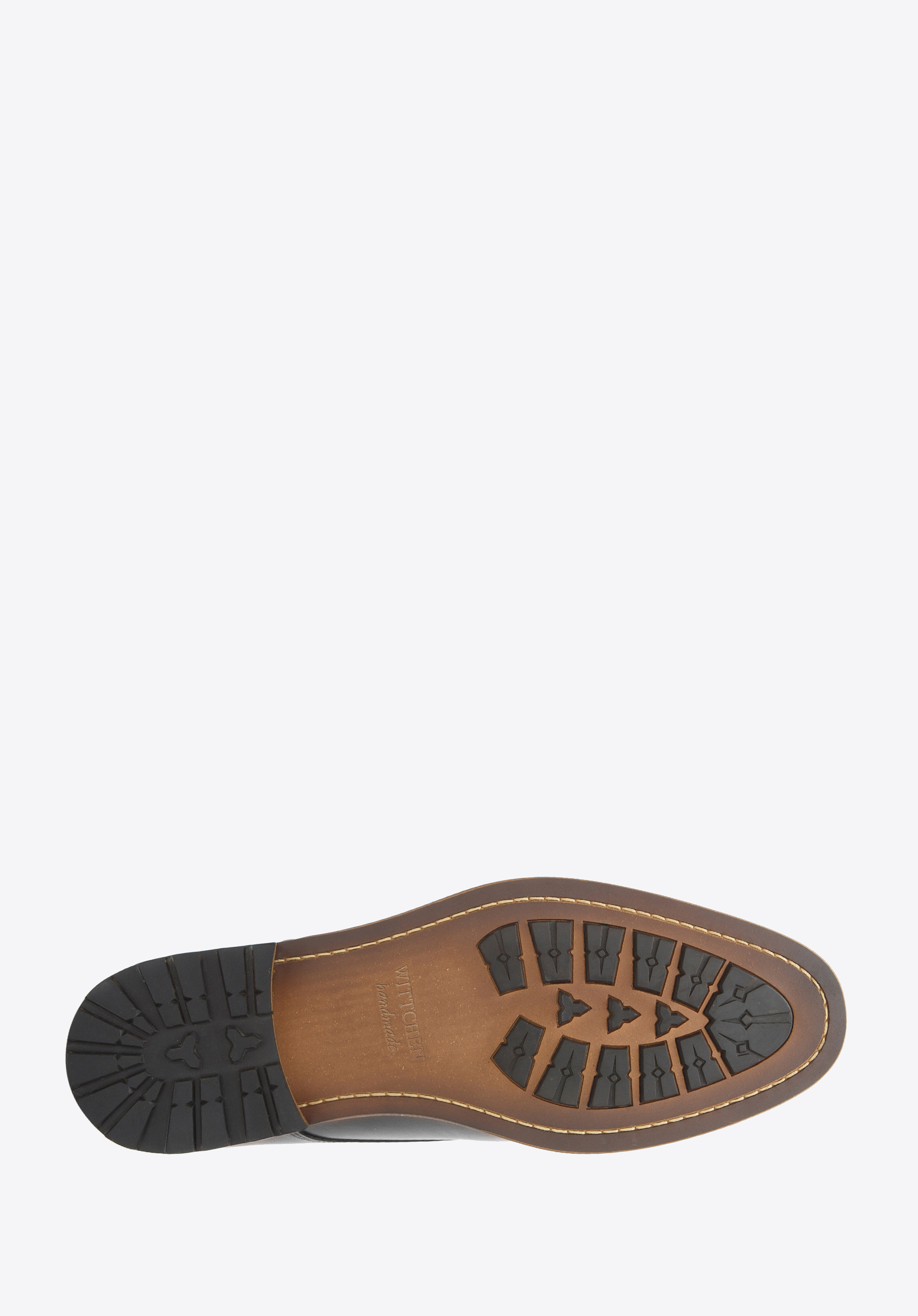 Buty do garnituru skórzane proste