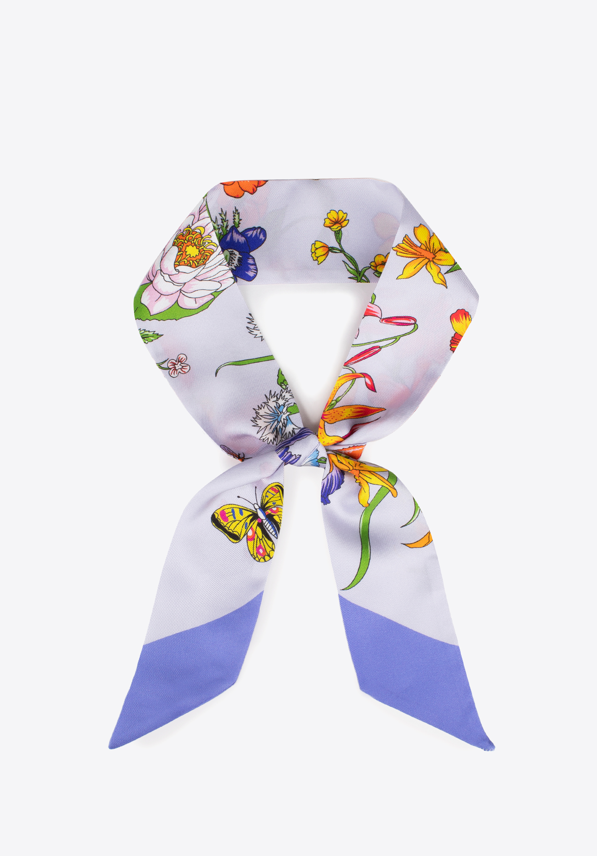 Damska apaszka twilly z jedwabiu