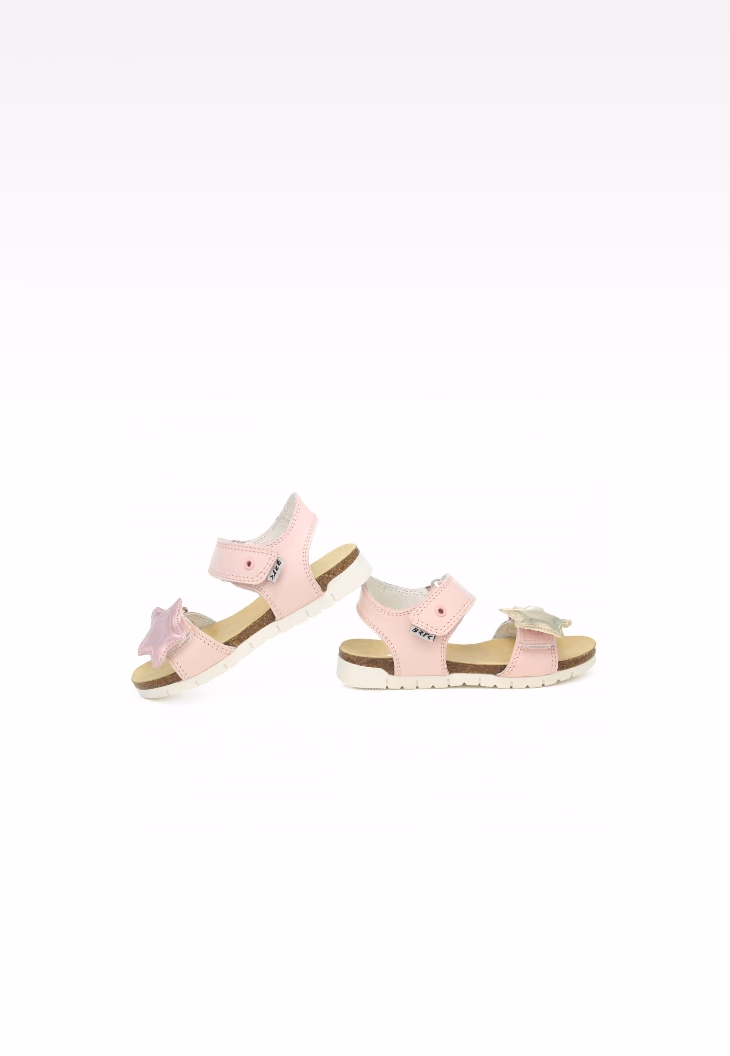 Sandały BARTEK 16183026, dla dziewcząt, beżowo-biały