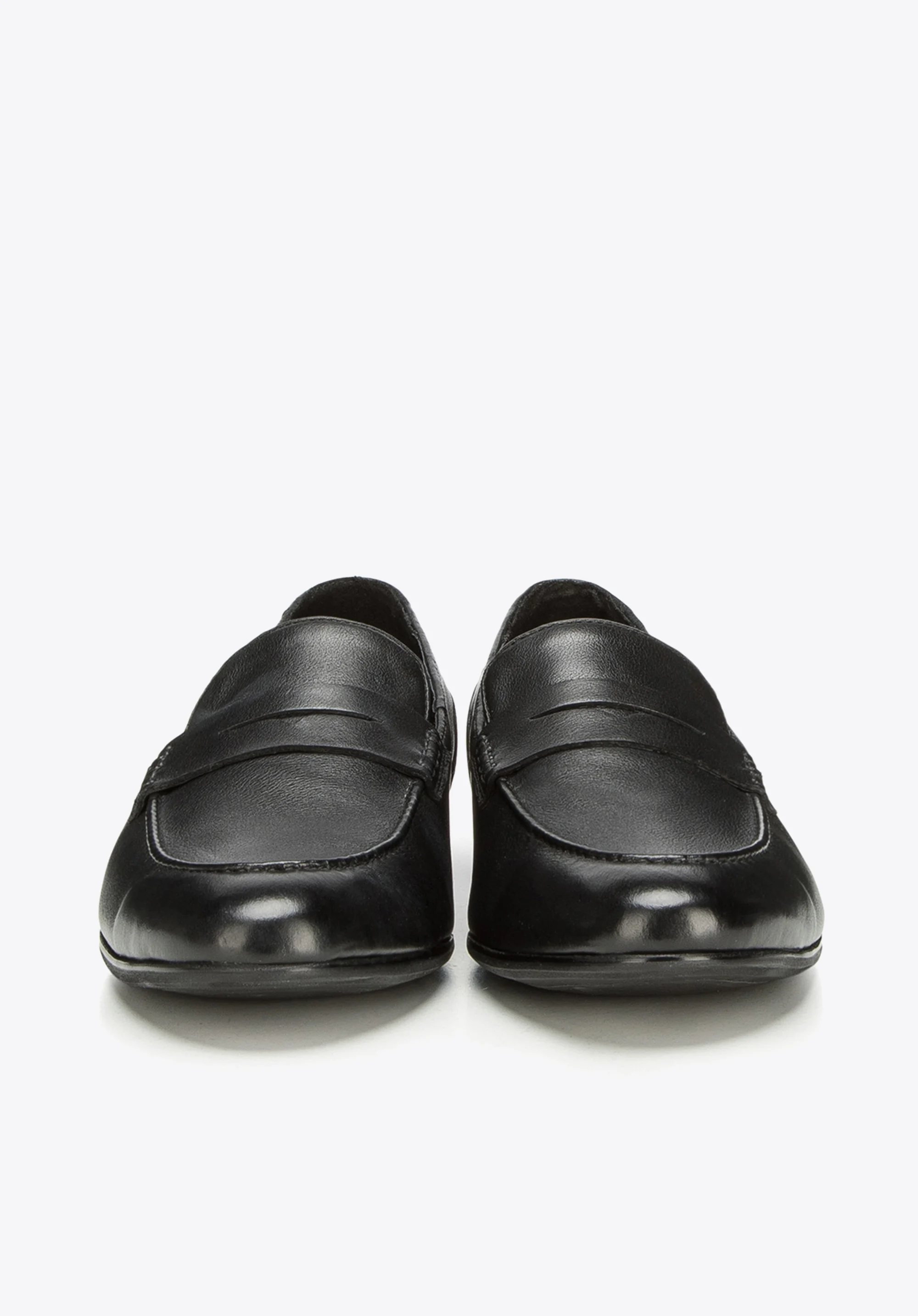 Męskie mokasyny skórzane