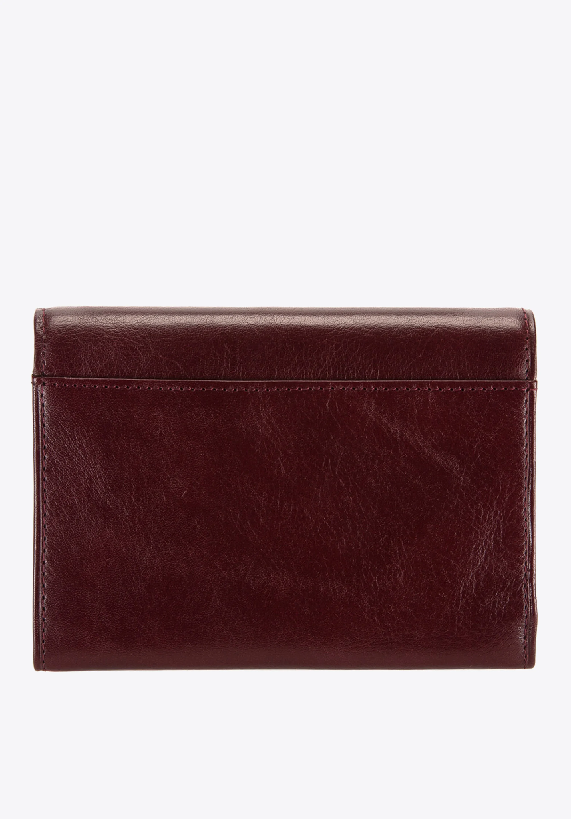 Damski portfel skórzany z kieszonką na bigiel