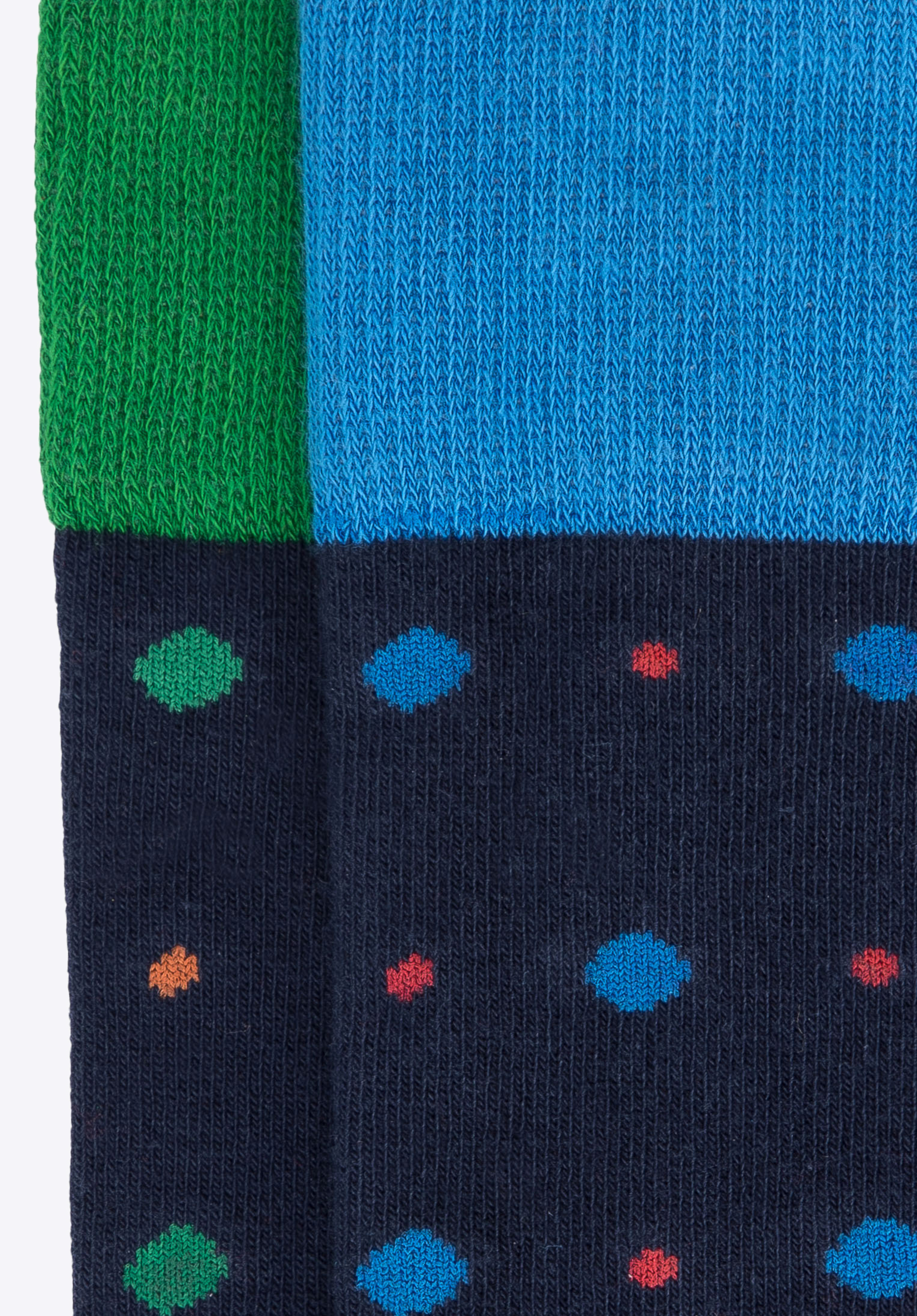 Męskie skarpetki w kropki – zestaw 2 par