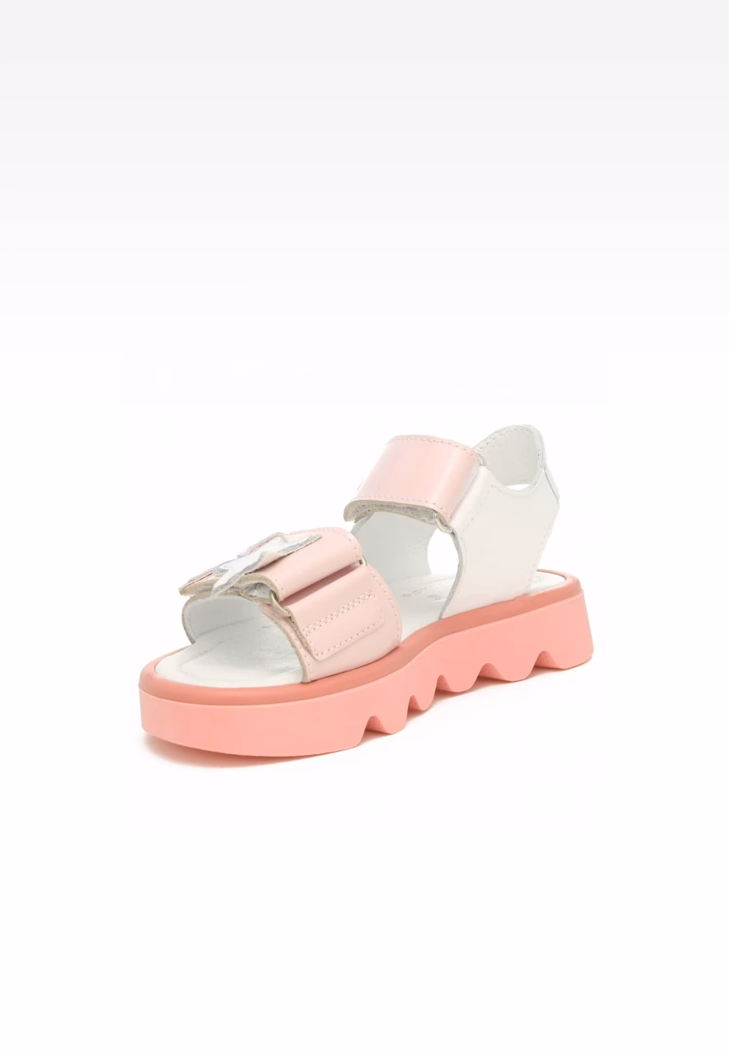 Sandały BARTEK 19120002, dla dziewcząt, szaro-biały