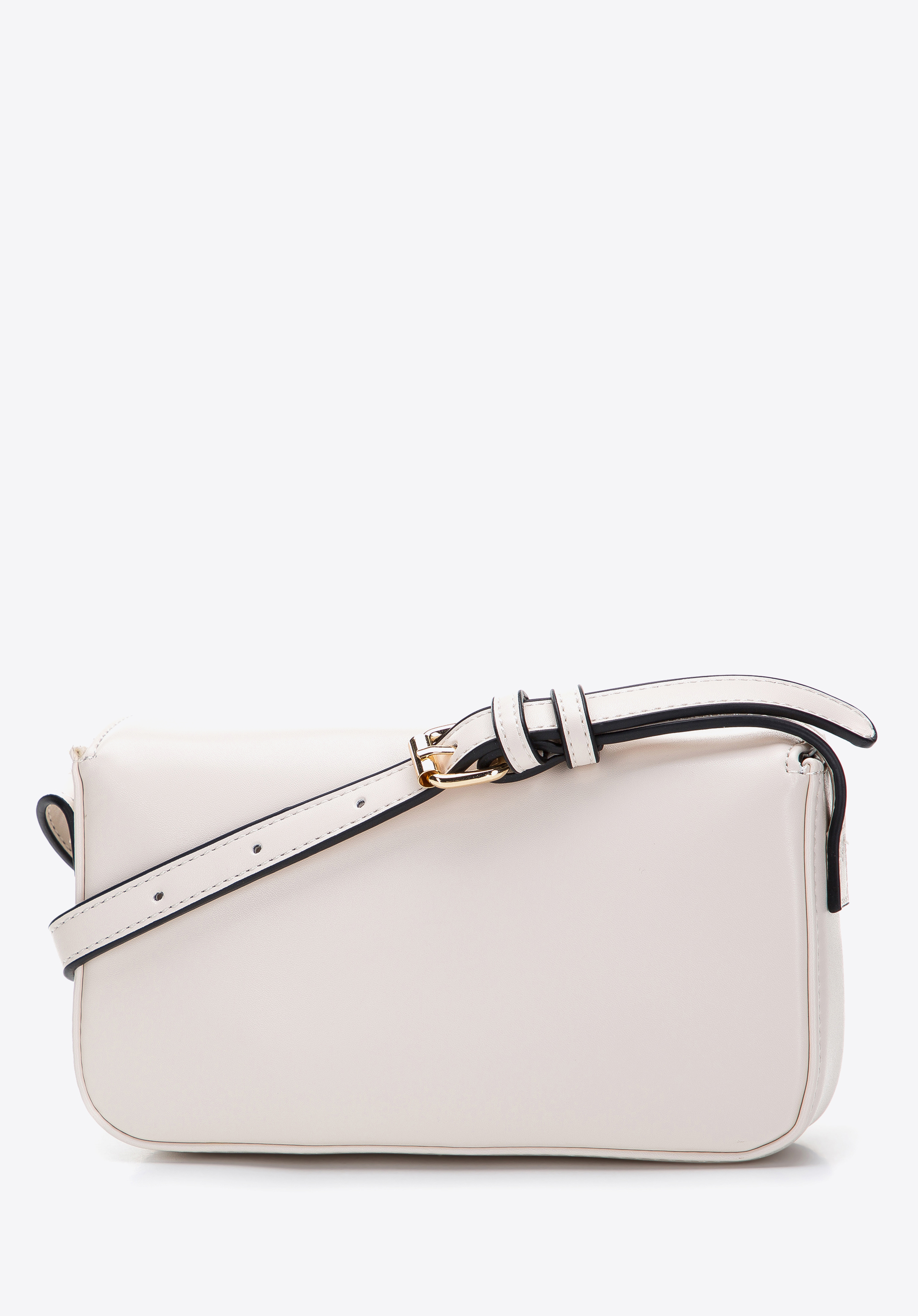 Minitorebka bagietka z ozdobną klamrą na klapie