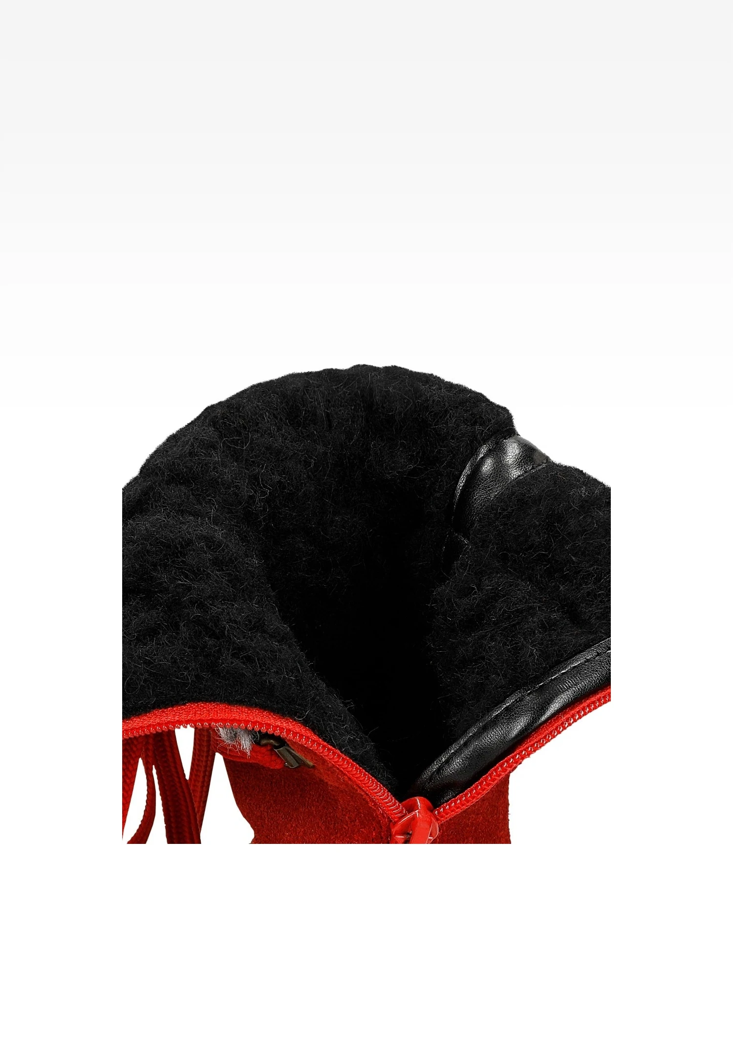 Kozaki ocieplane BARTEK T-77328/09K, dla dziewcząt, czerwony