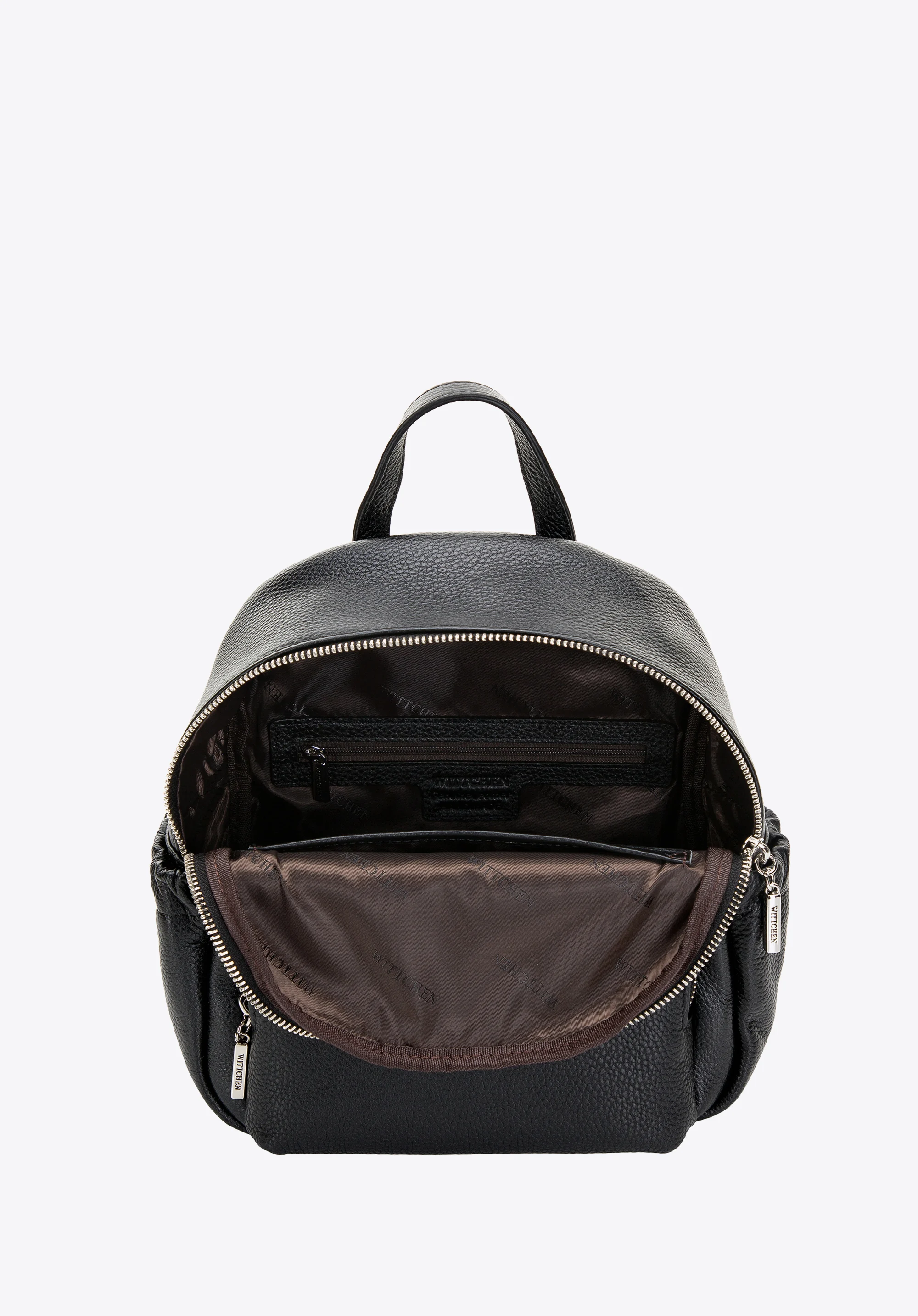 Damski plecak skórzany z kieszeniami