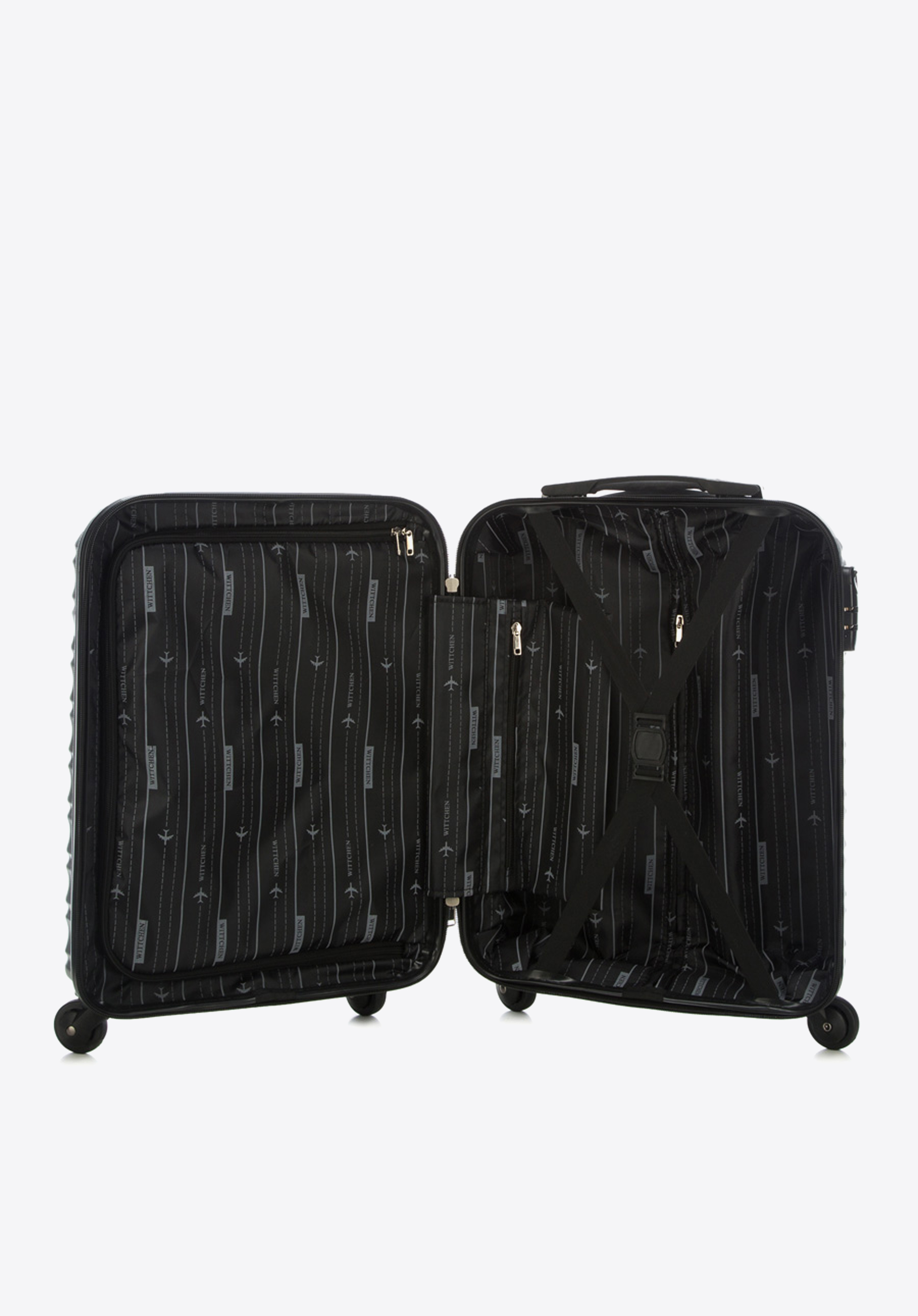 Kosmetyczka podróżna z ABS-u z żebrowaniem