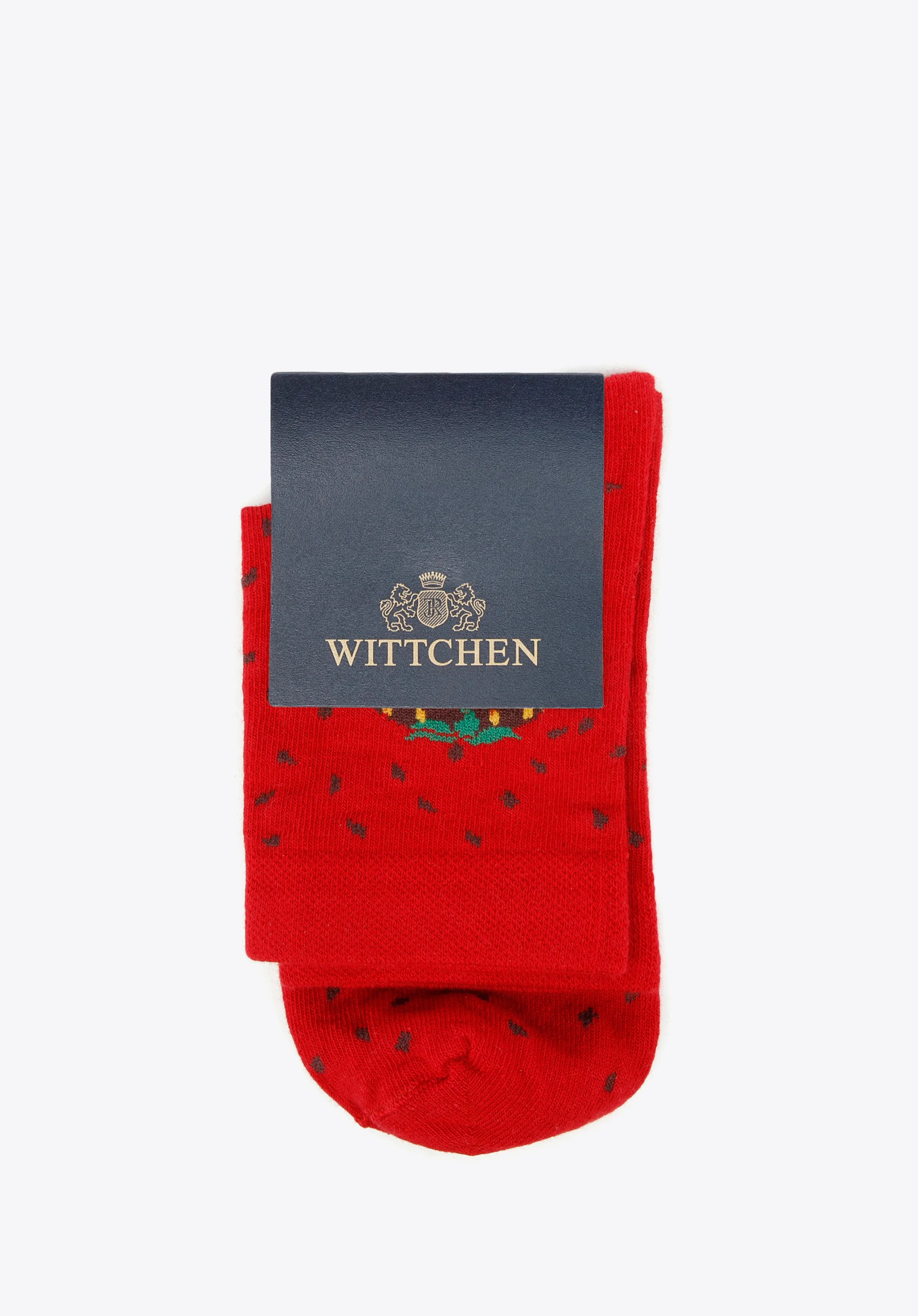 Damskie skarpetki w truskawkowy wzór