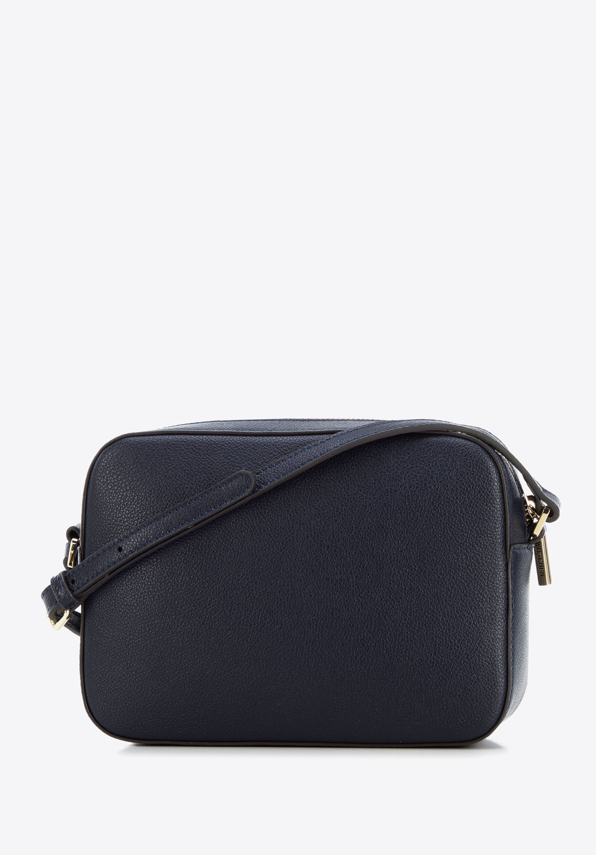 Damska listonoszka skórzana z nitami