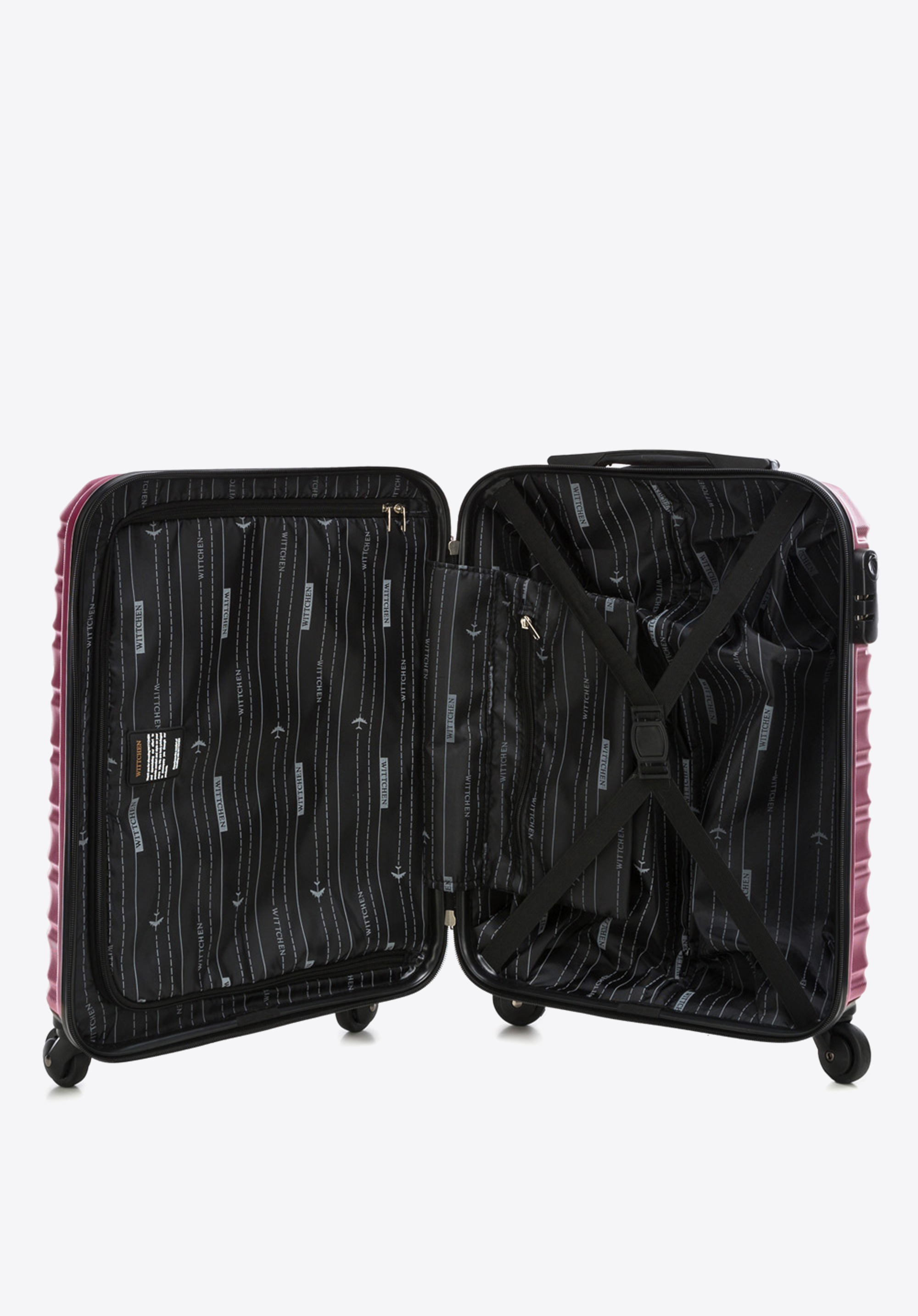 Kosmetyczka podróżna z ABS-u z żebrowaniem