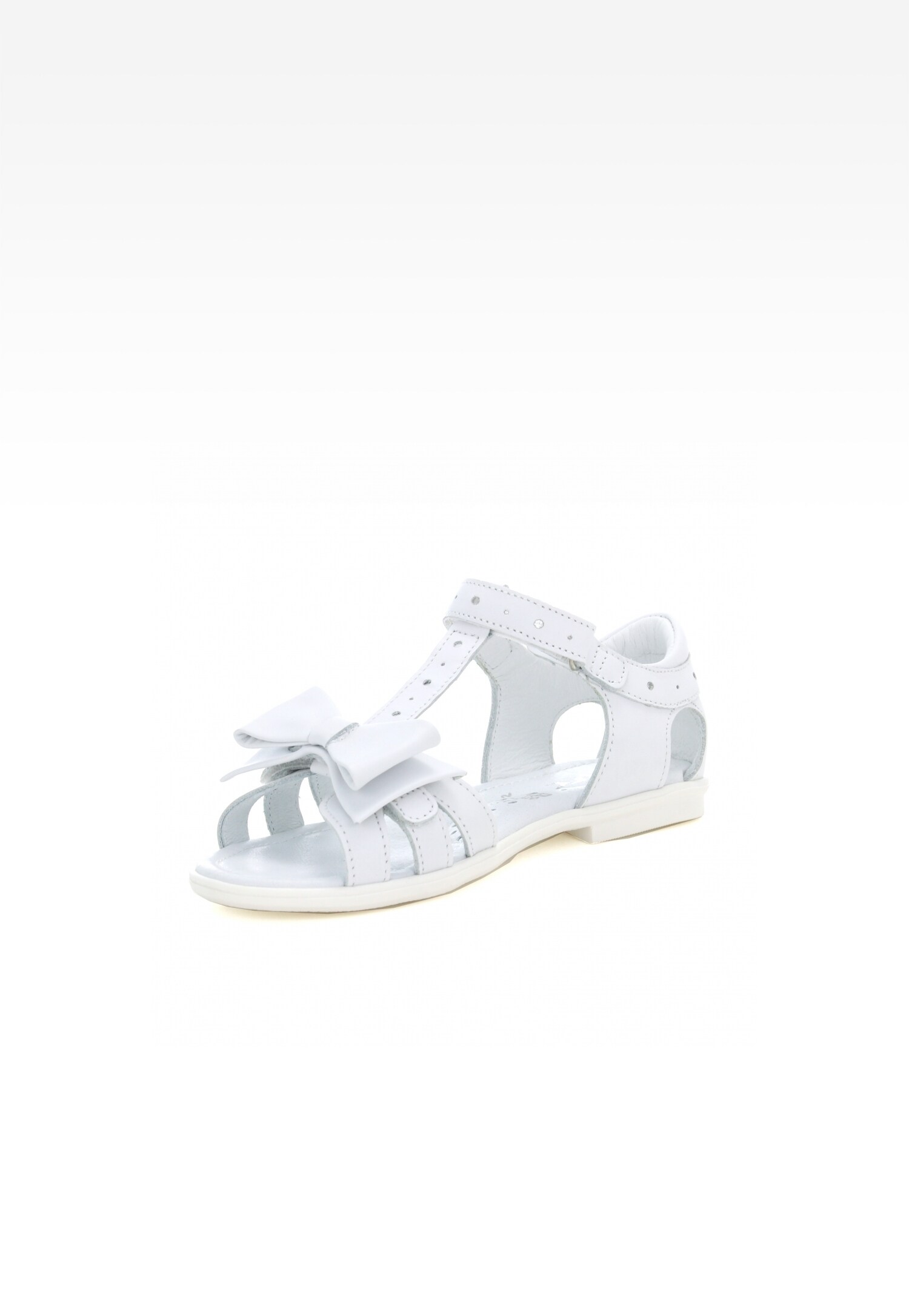 Sandały BARTEK W-56182/B87, dla dziewcząt, biały