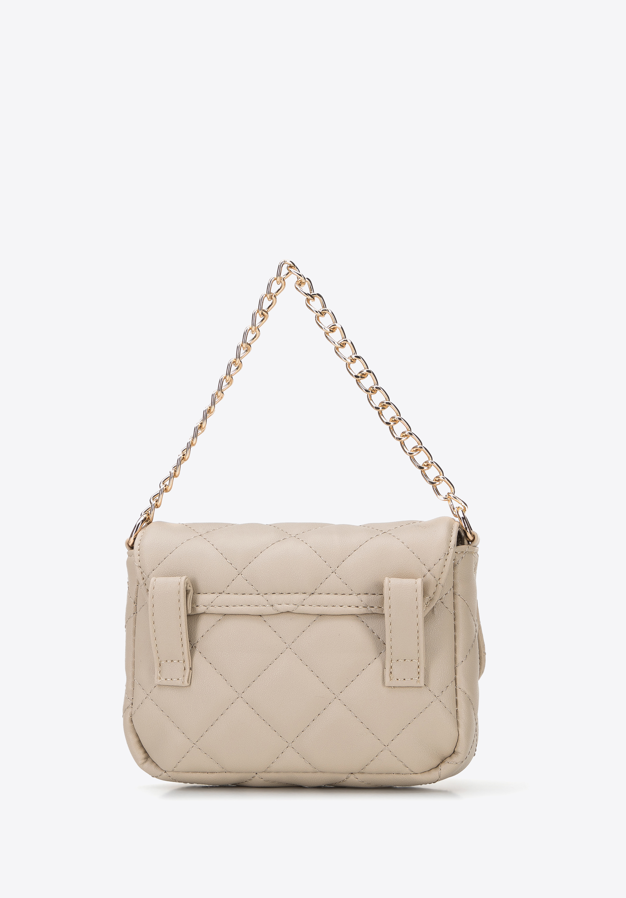 Damska torebka nerka pikowana z okrągłymi nitami