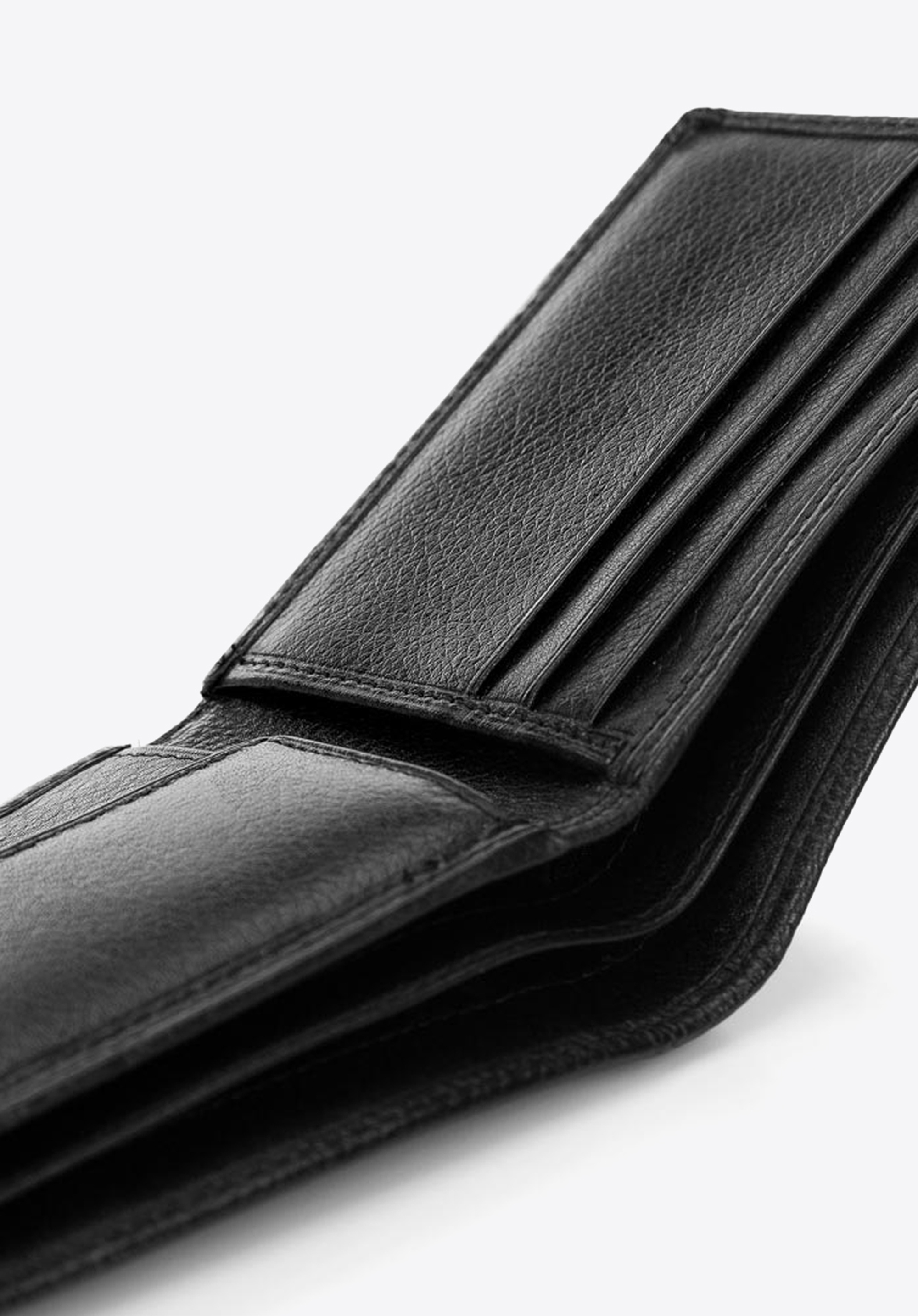 Męski portfel skórzany poziomy