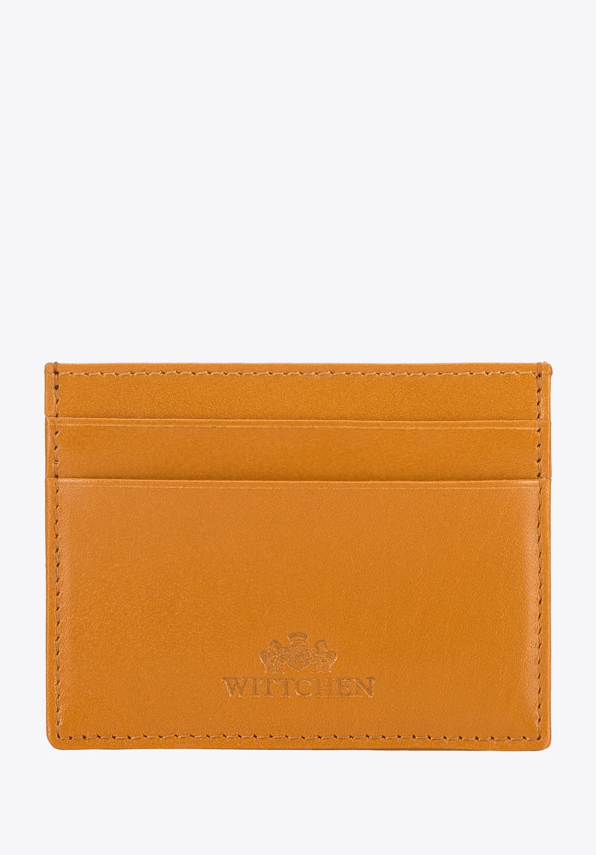 Etui na karty kredytowe z gładkiej skóry