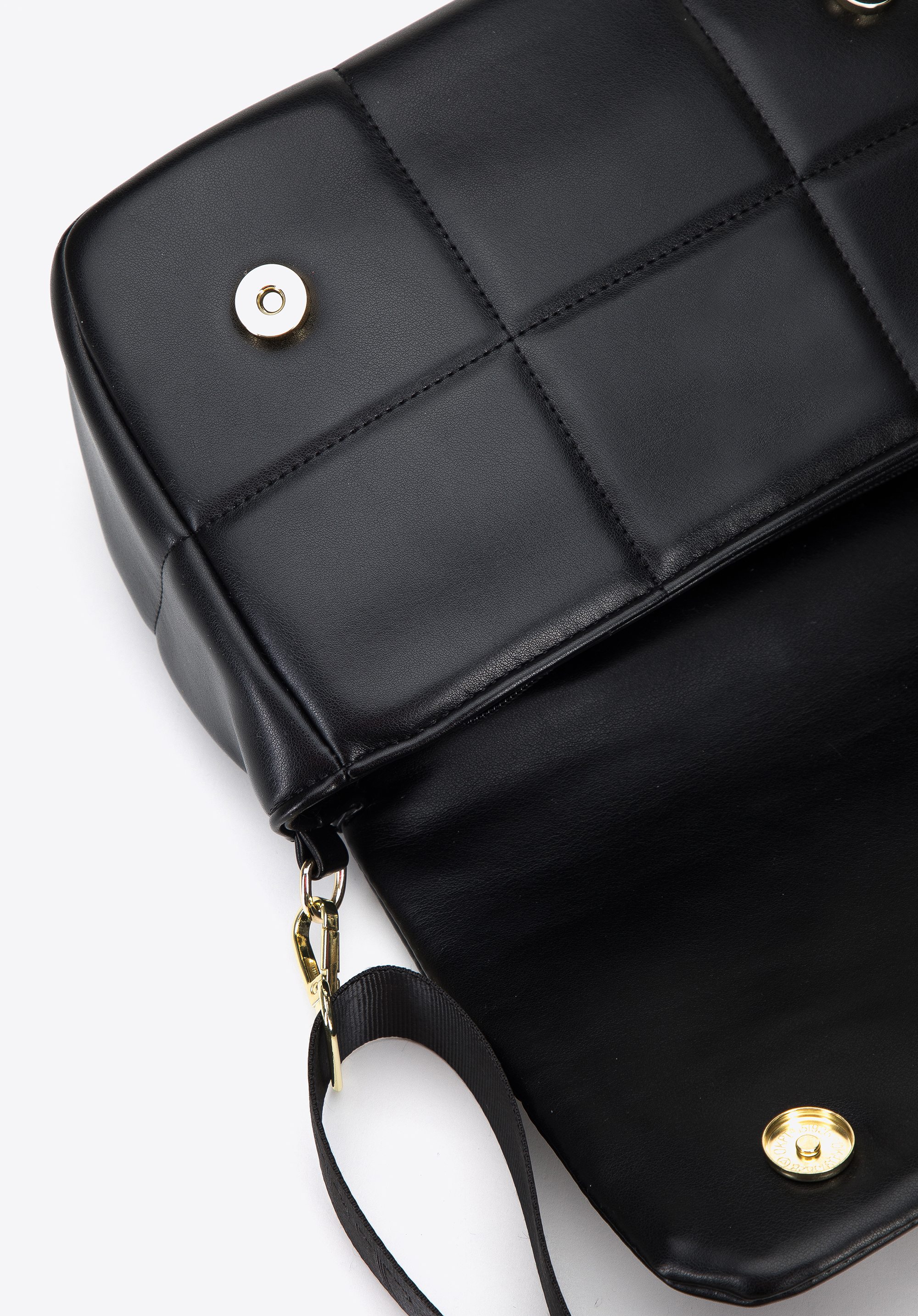 Damska listonoszka z miękkiej pikowanej ekoskóry