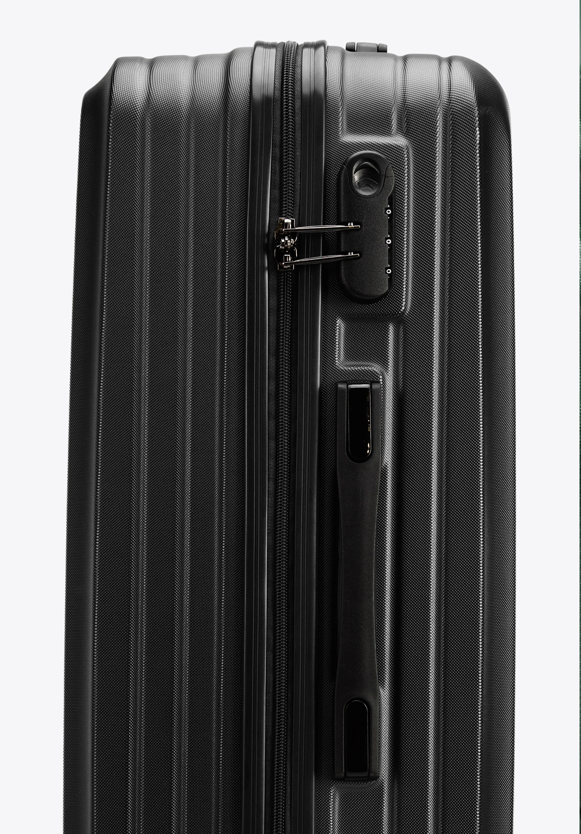 Walizka kabinowa z ABS-u w ukośne paski