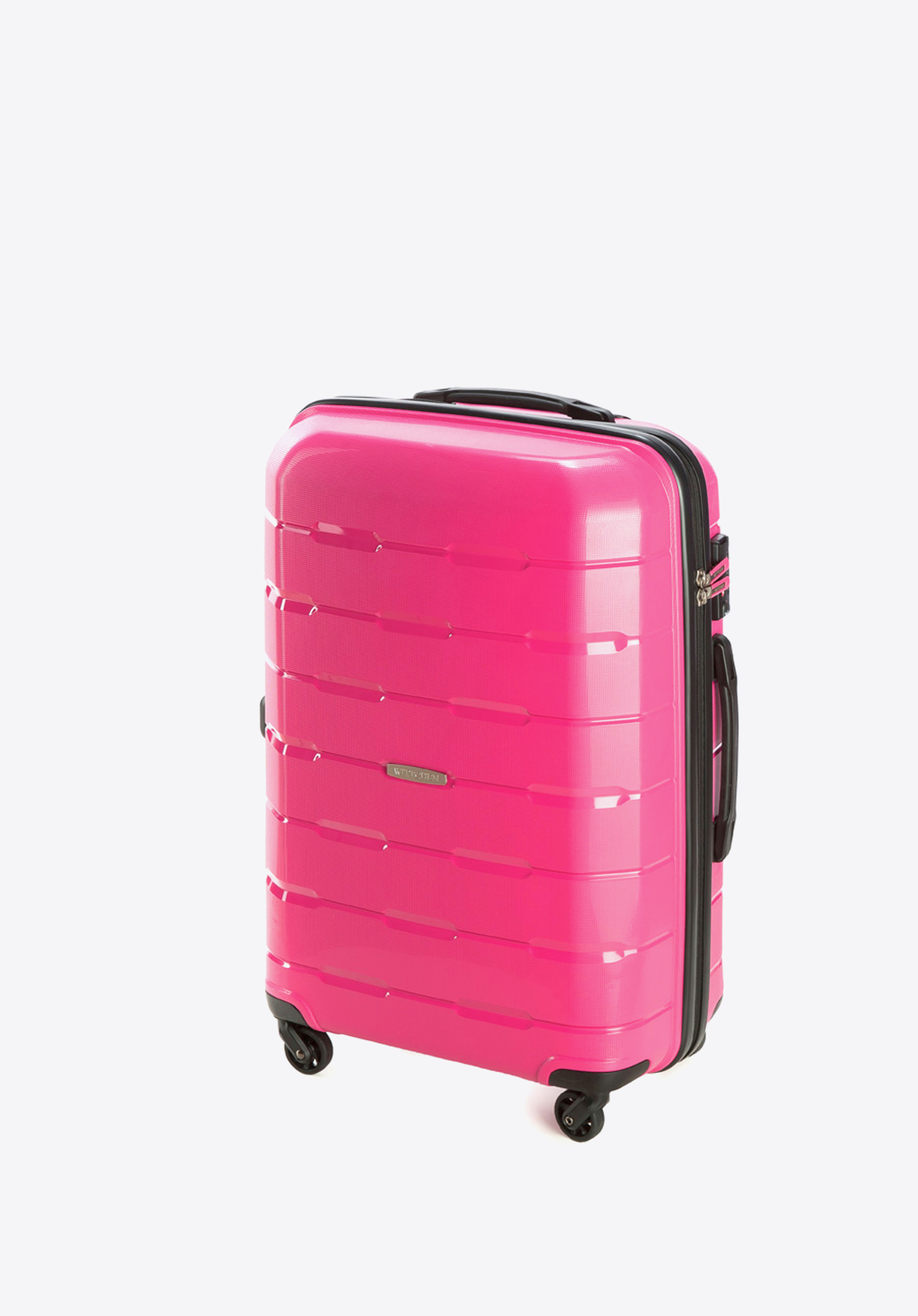 Walizka kabinowa z polipropylenu żłobiona