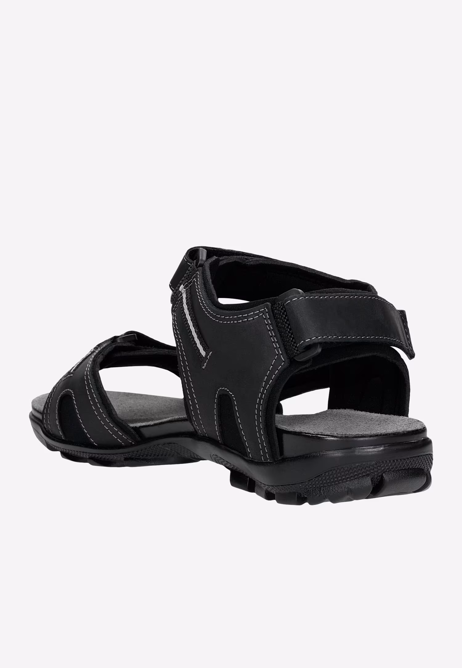 Beżowe męskie sandały