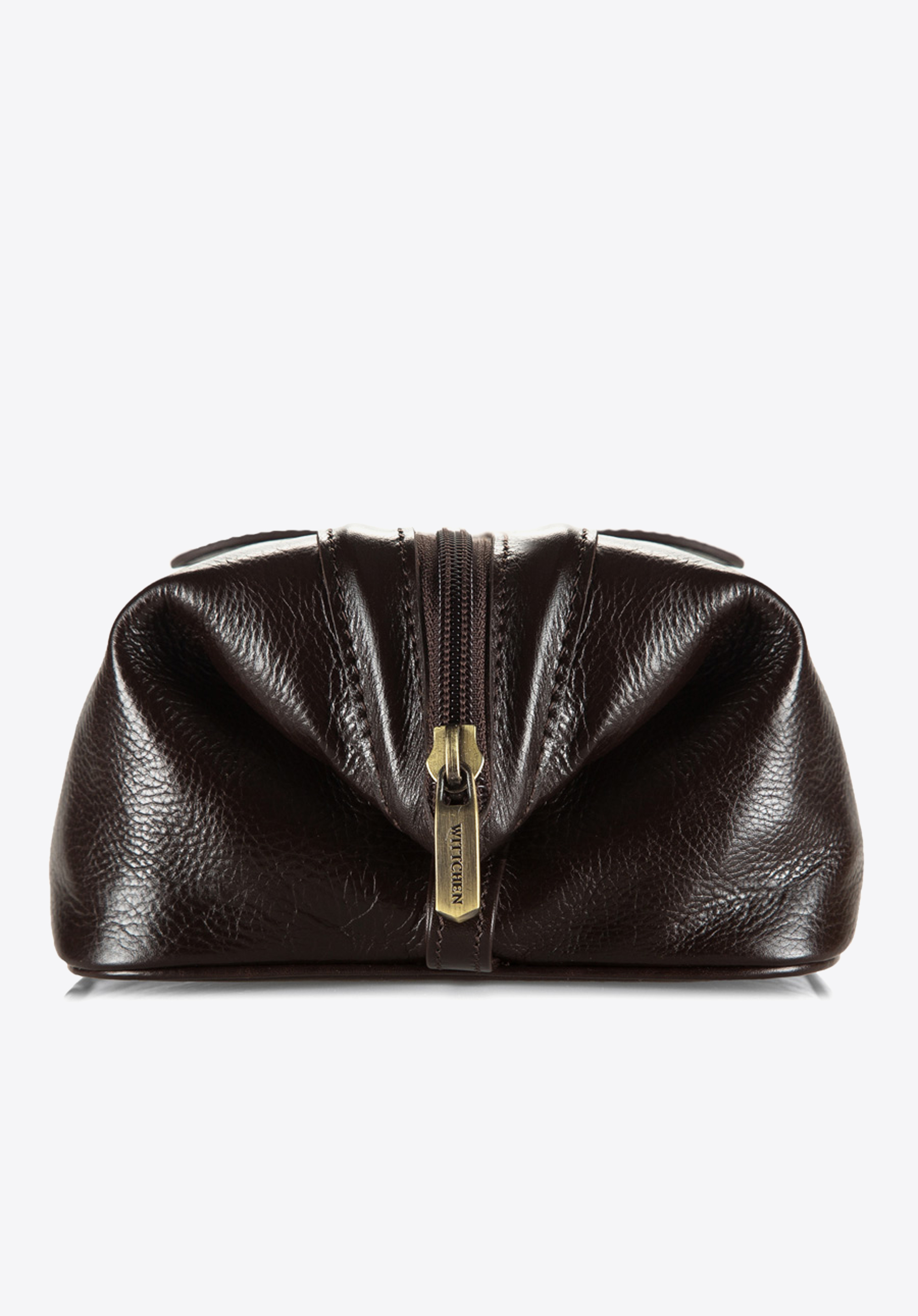 Kosmetyczka skórzana zwijana