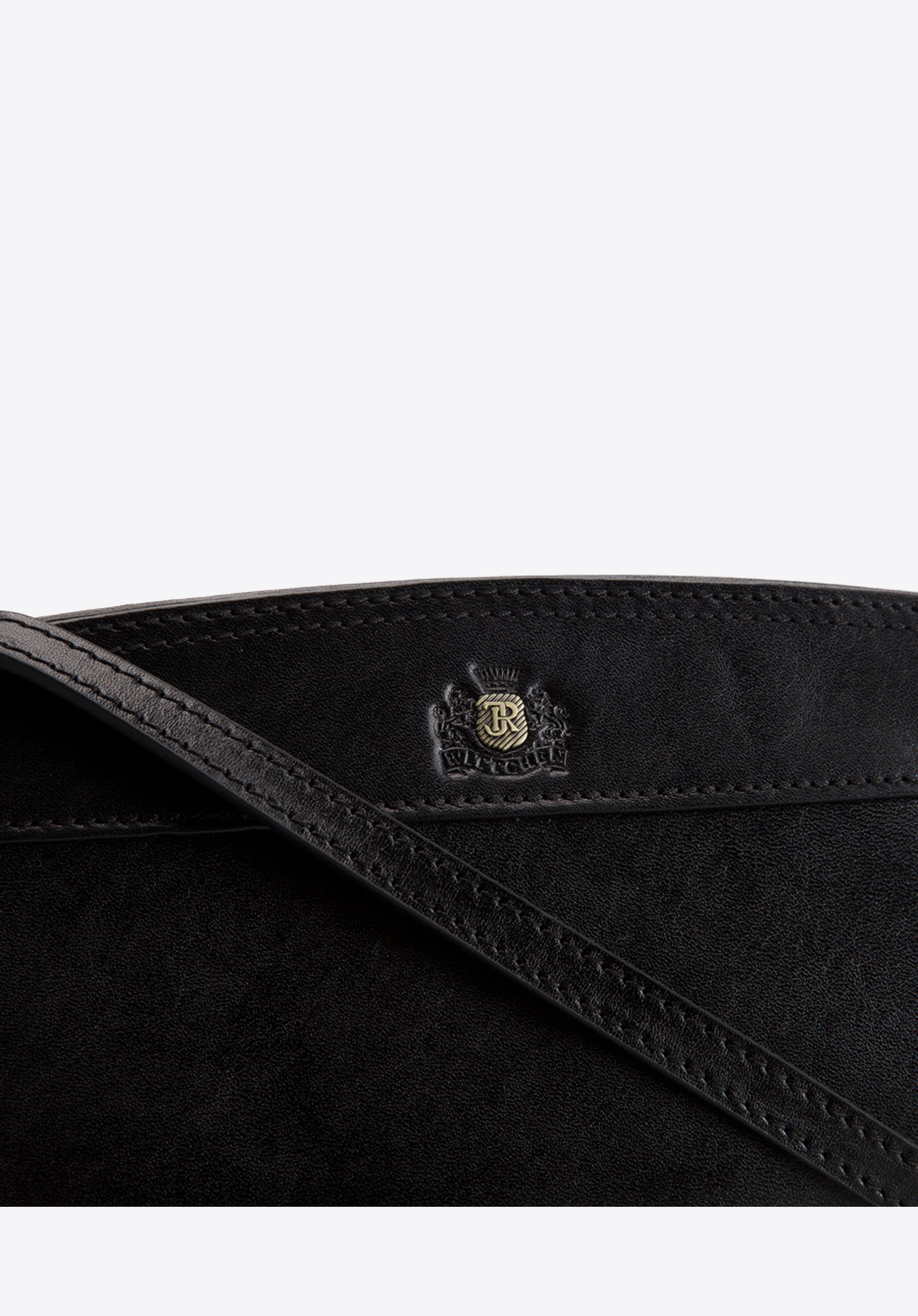 Kopertówka skórzana na podwójne magnetyczne zapięcie