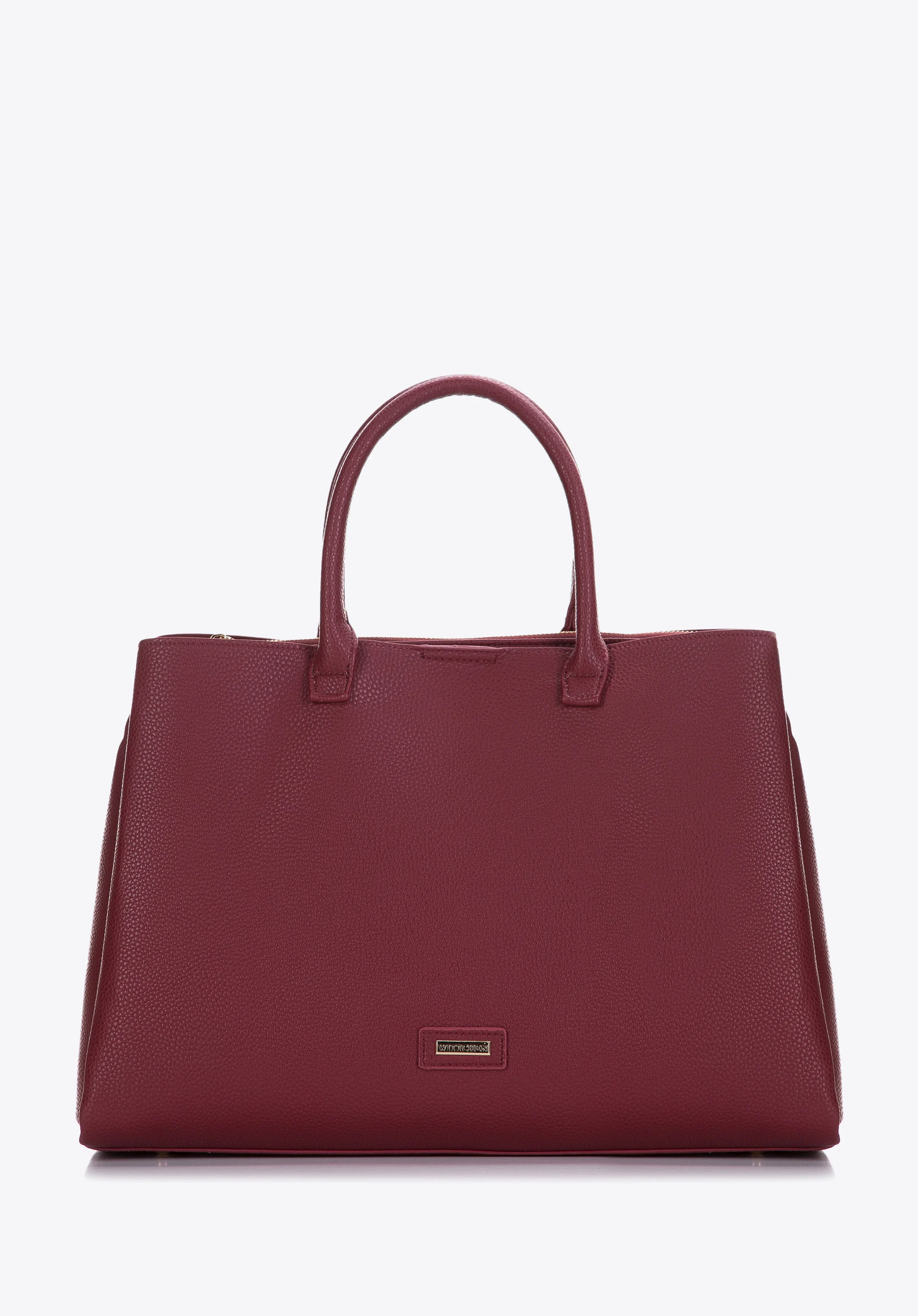 Torba kuferek z zamykaną przegrodą