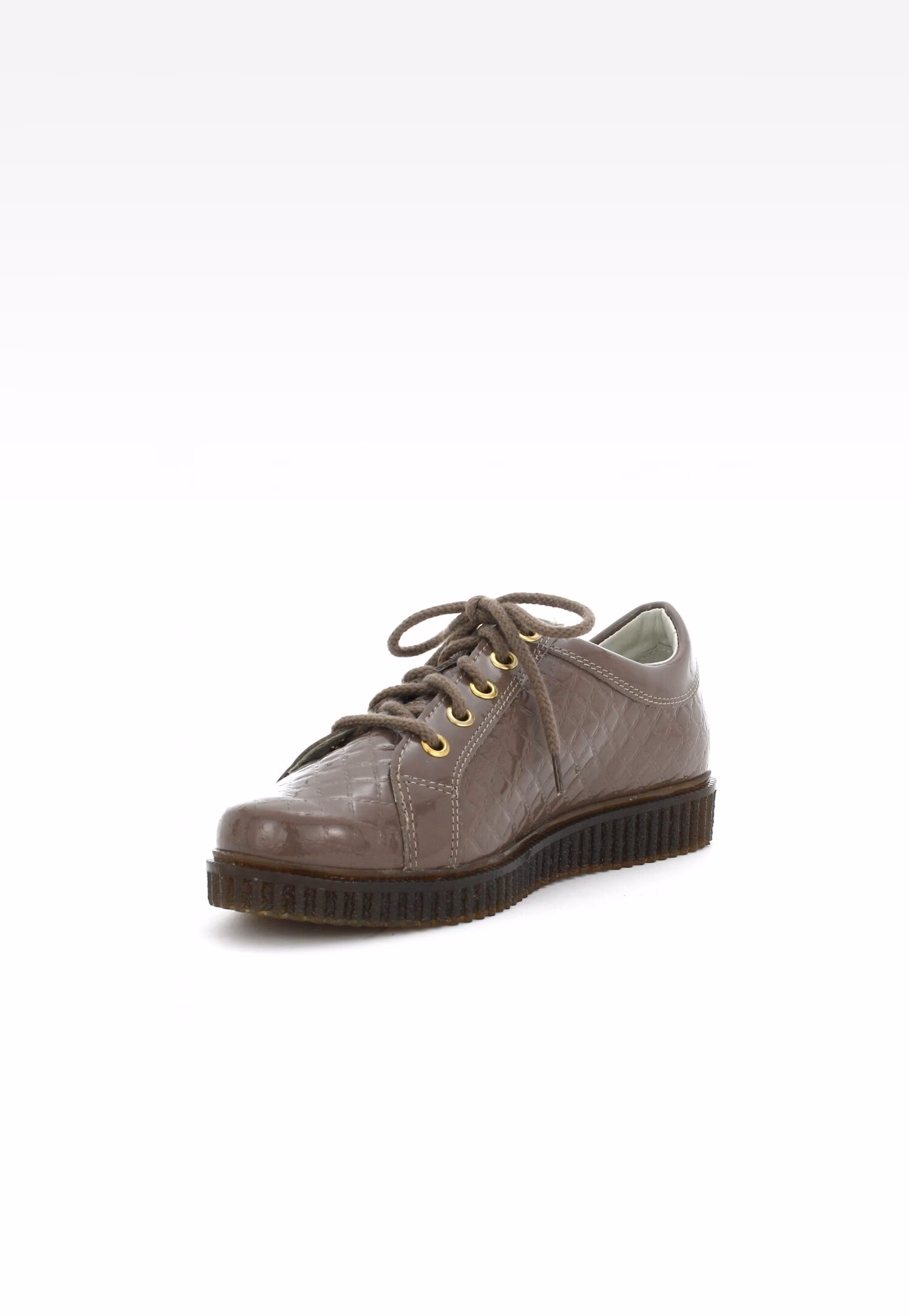 Półbuty BARTEK W-98618/SZ/1HJ, dla dziewcząt, kawa z mlekiem