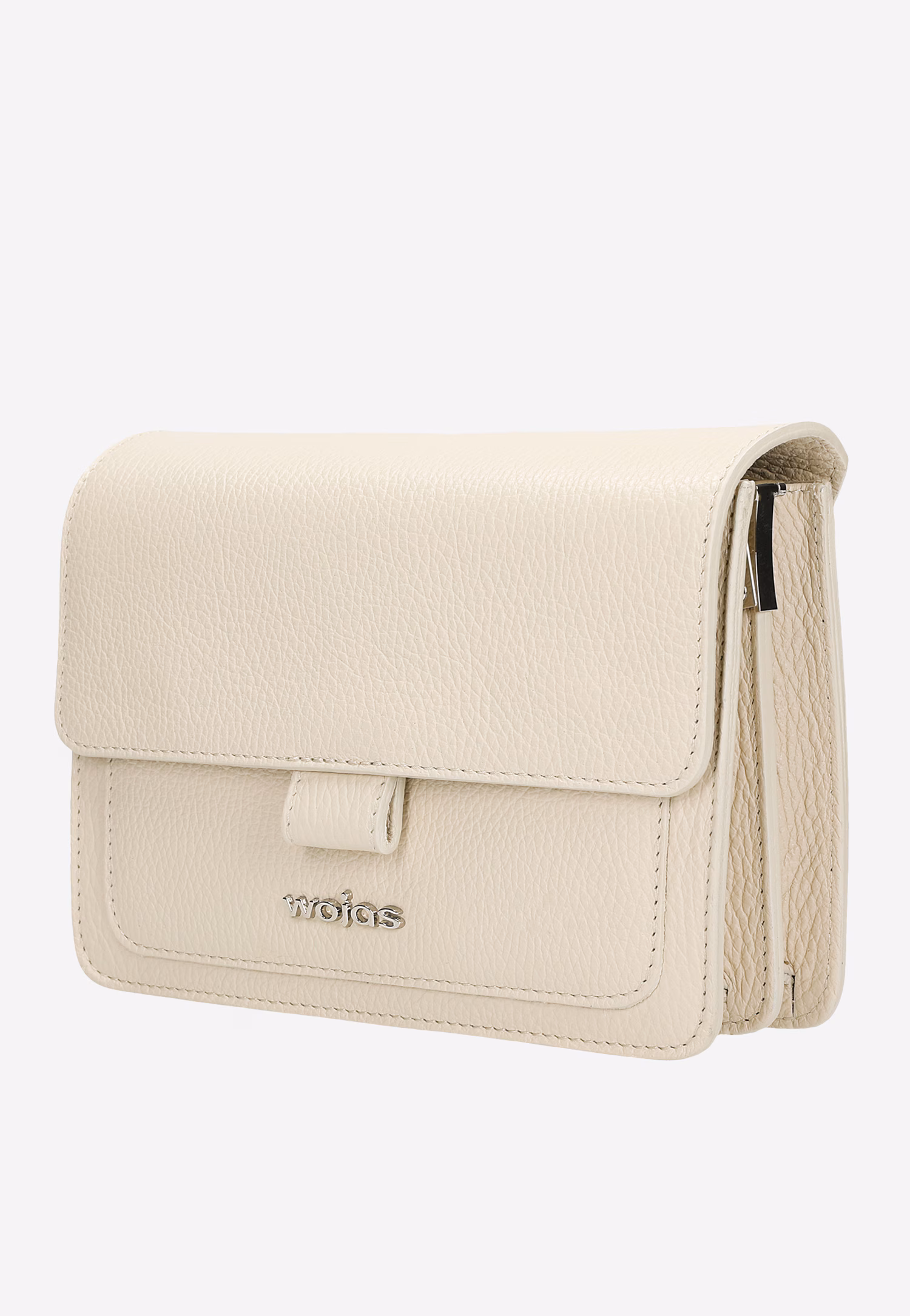 Czarna mała torebka damska ze skóry licowej