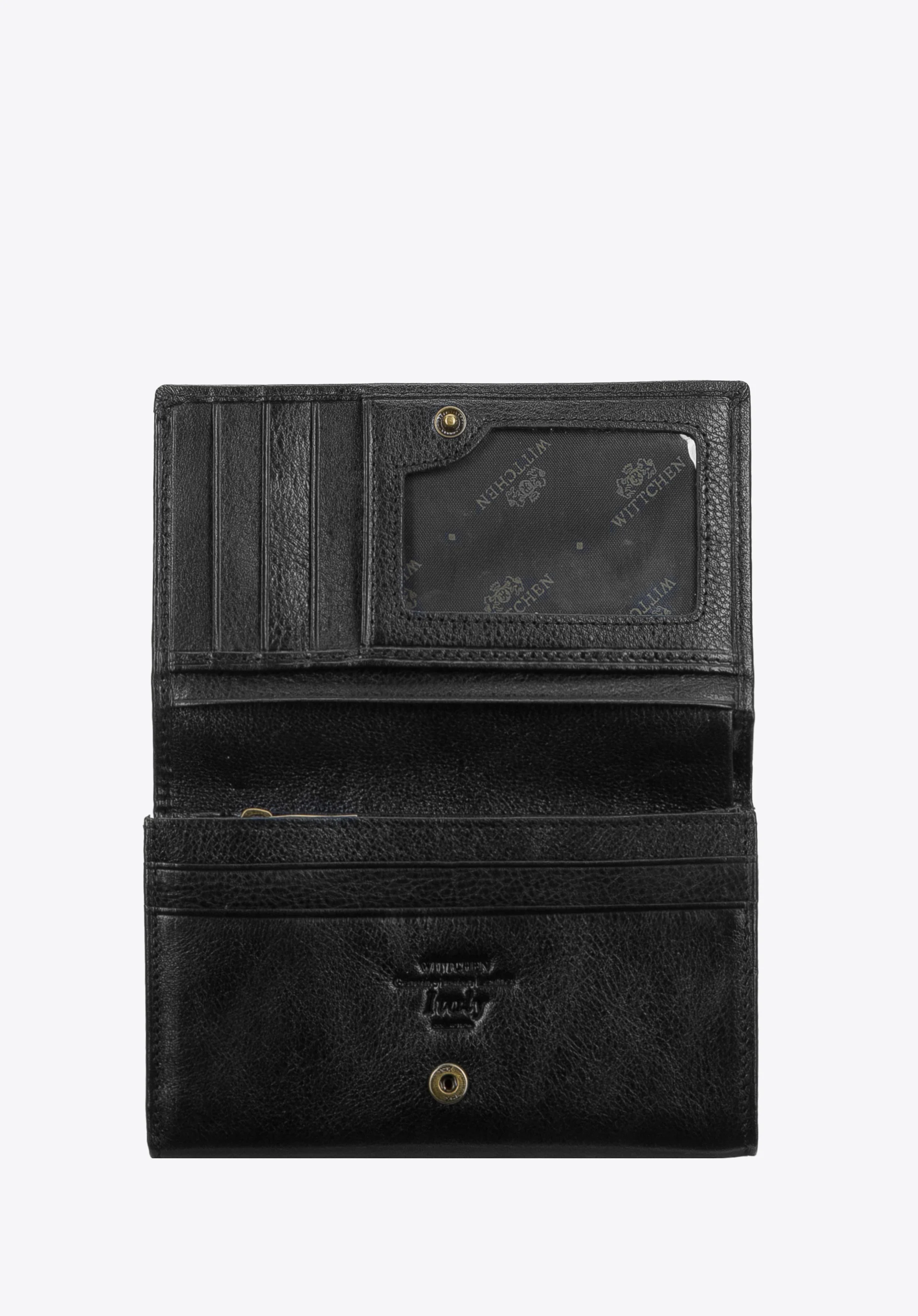 Damski portfel skórzany minimalistyczny