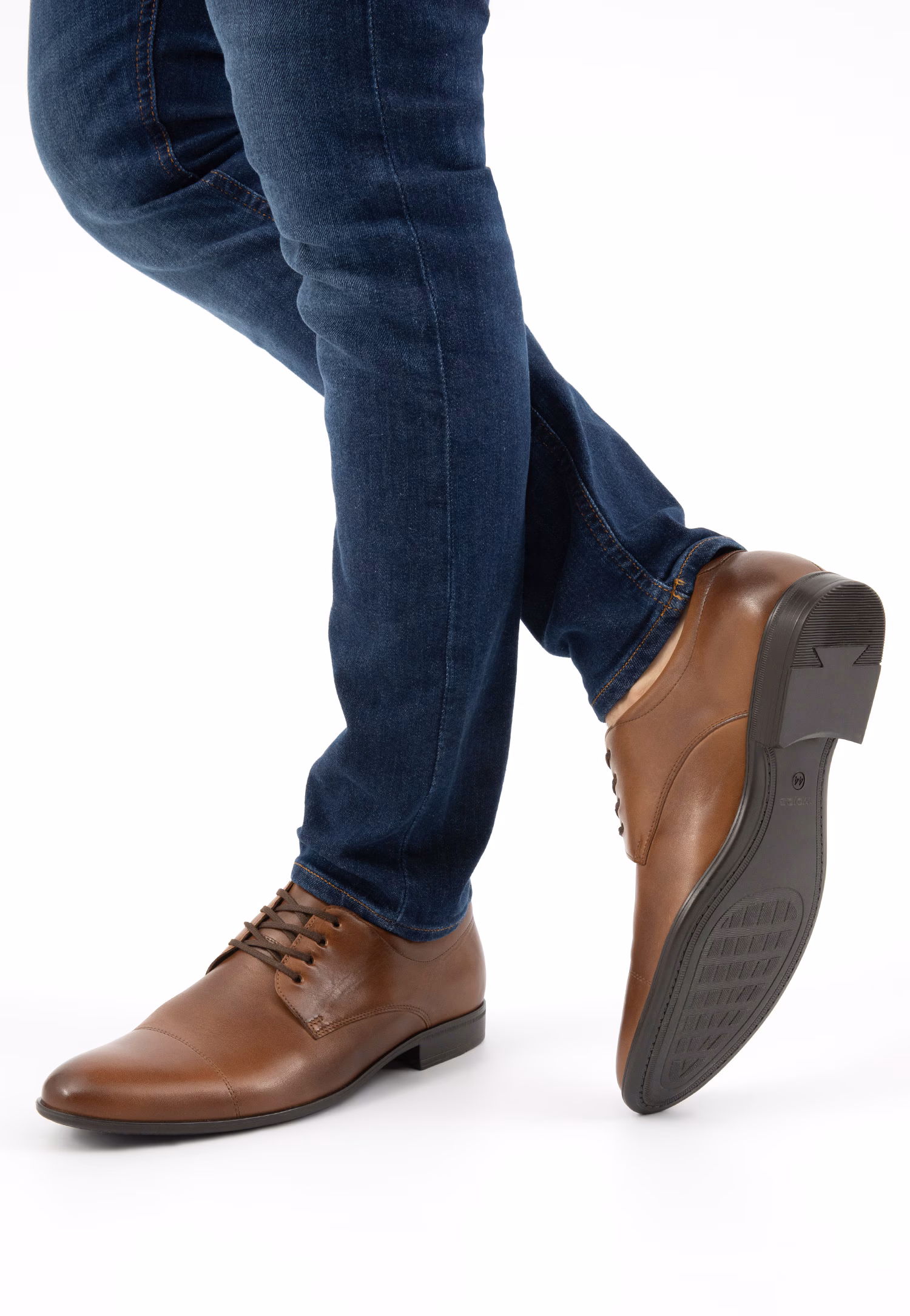 Czarne męskie półbuty