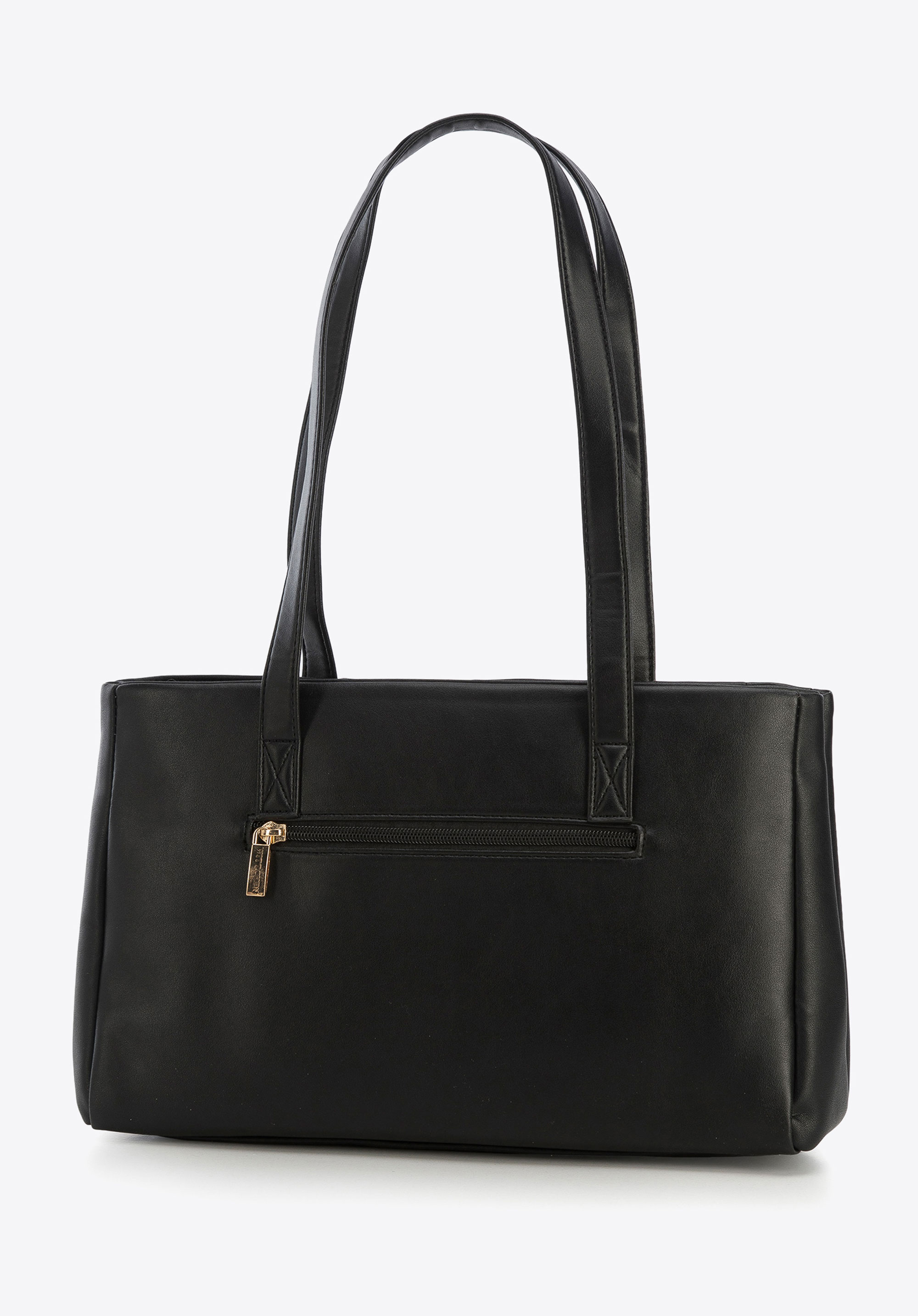 Torebka shopperka z pikowanej ekoskóry