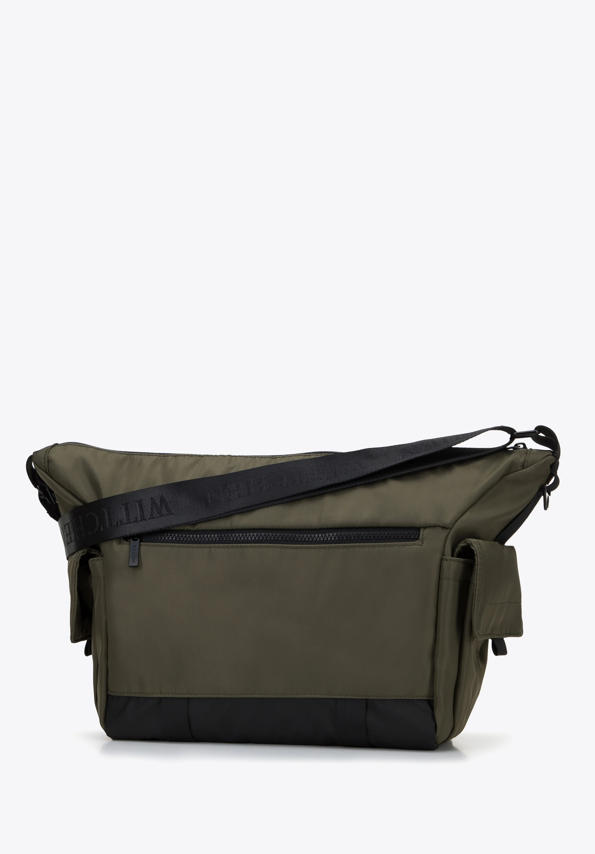 Męska torba wielofunkcyjna z paskami z przodu