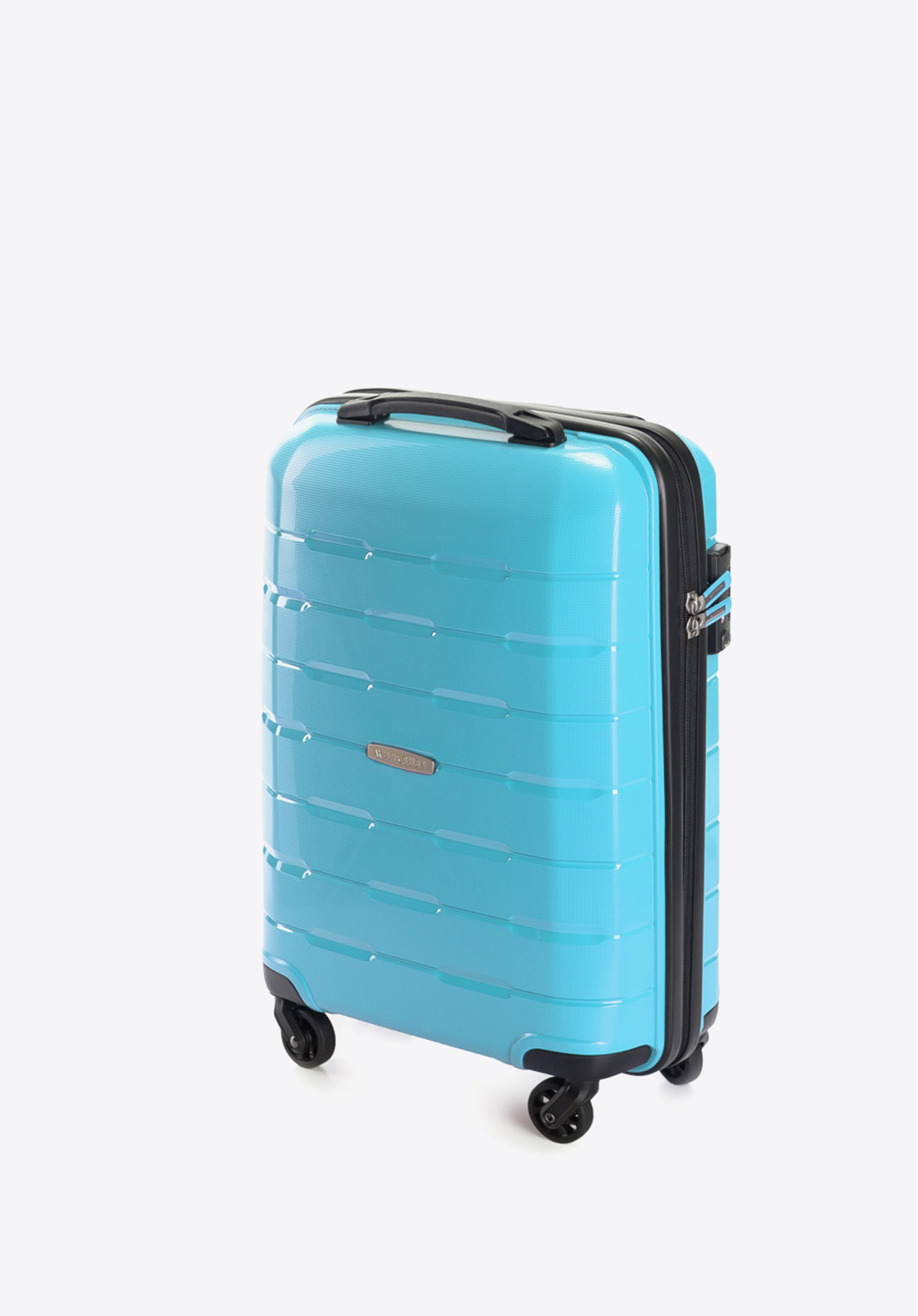 Walizka kabinowa z polipropylenu żłobiona