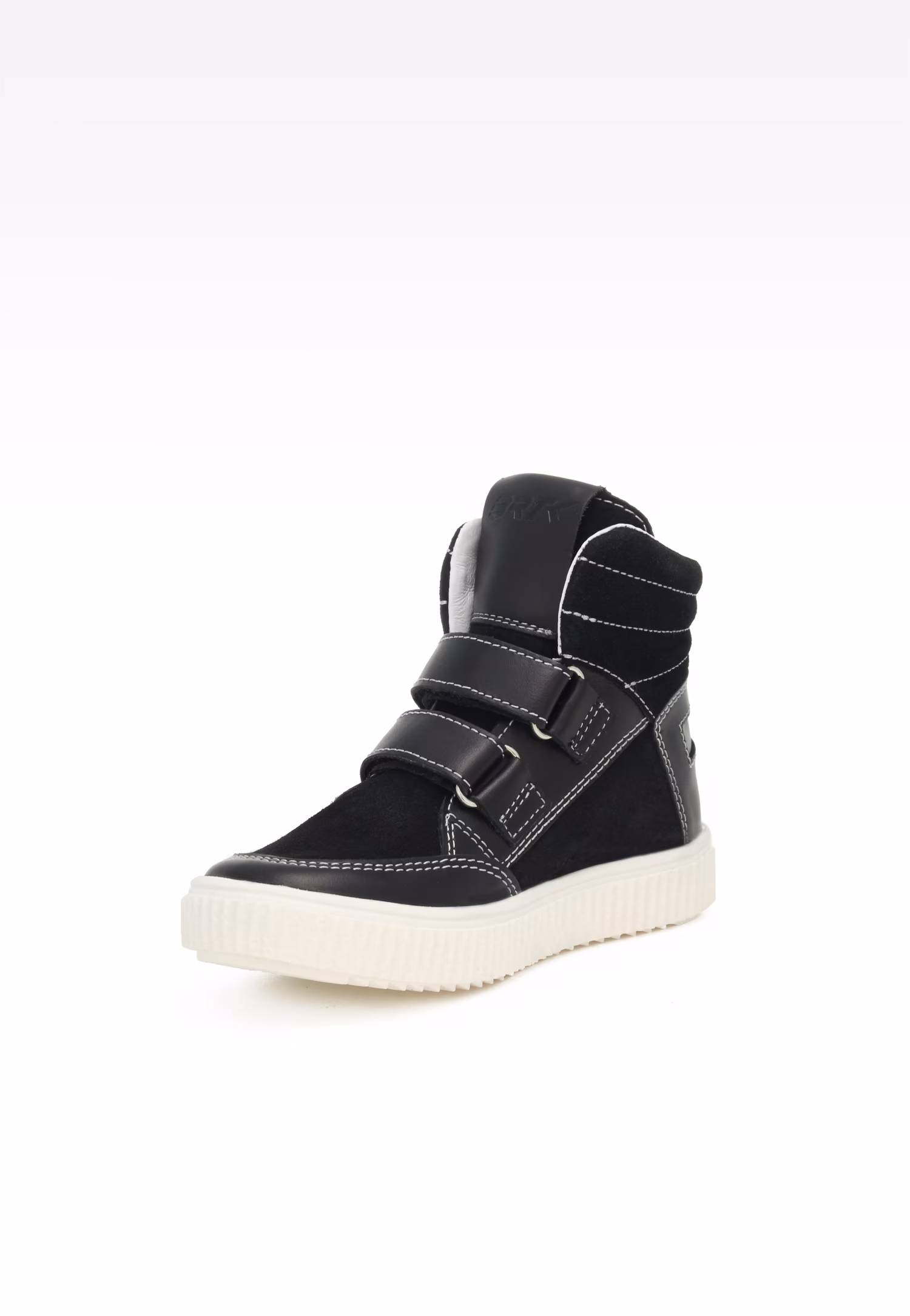 Trzewiki BARTEK 7435-R54P, czarno-biały