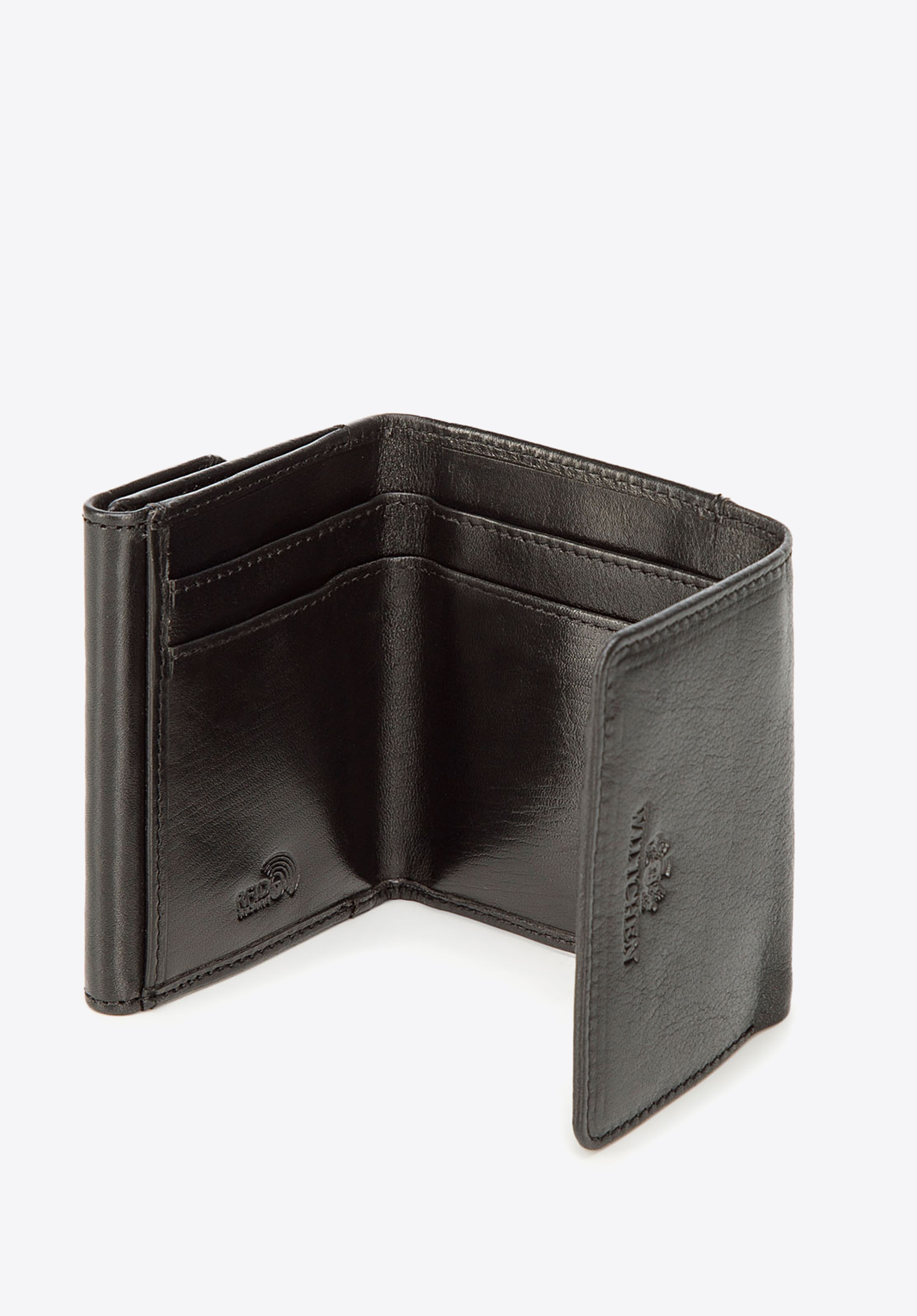 Damski portfel skórzany mały