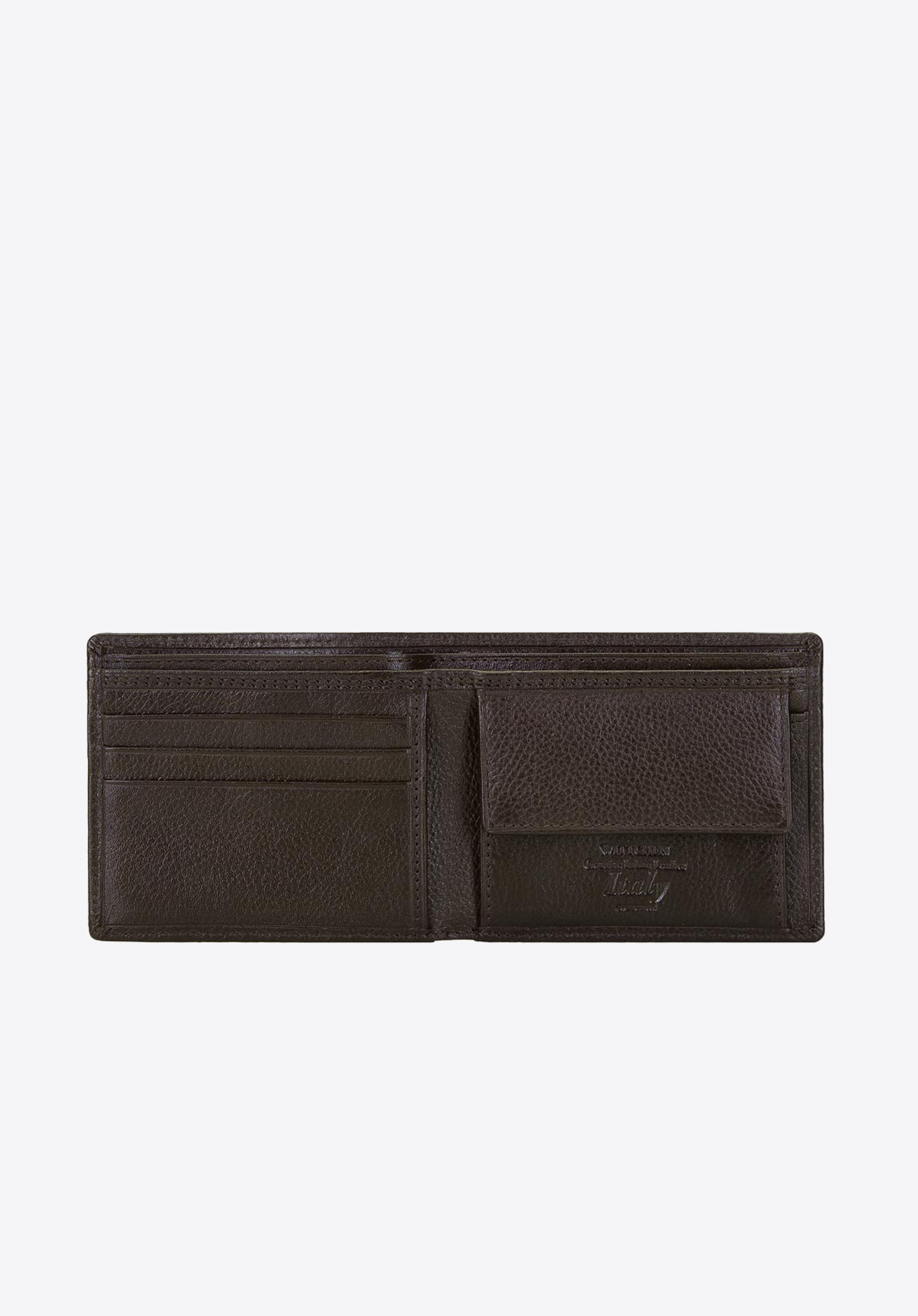 Męski portfel skórzany poziomy