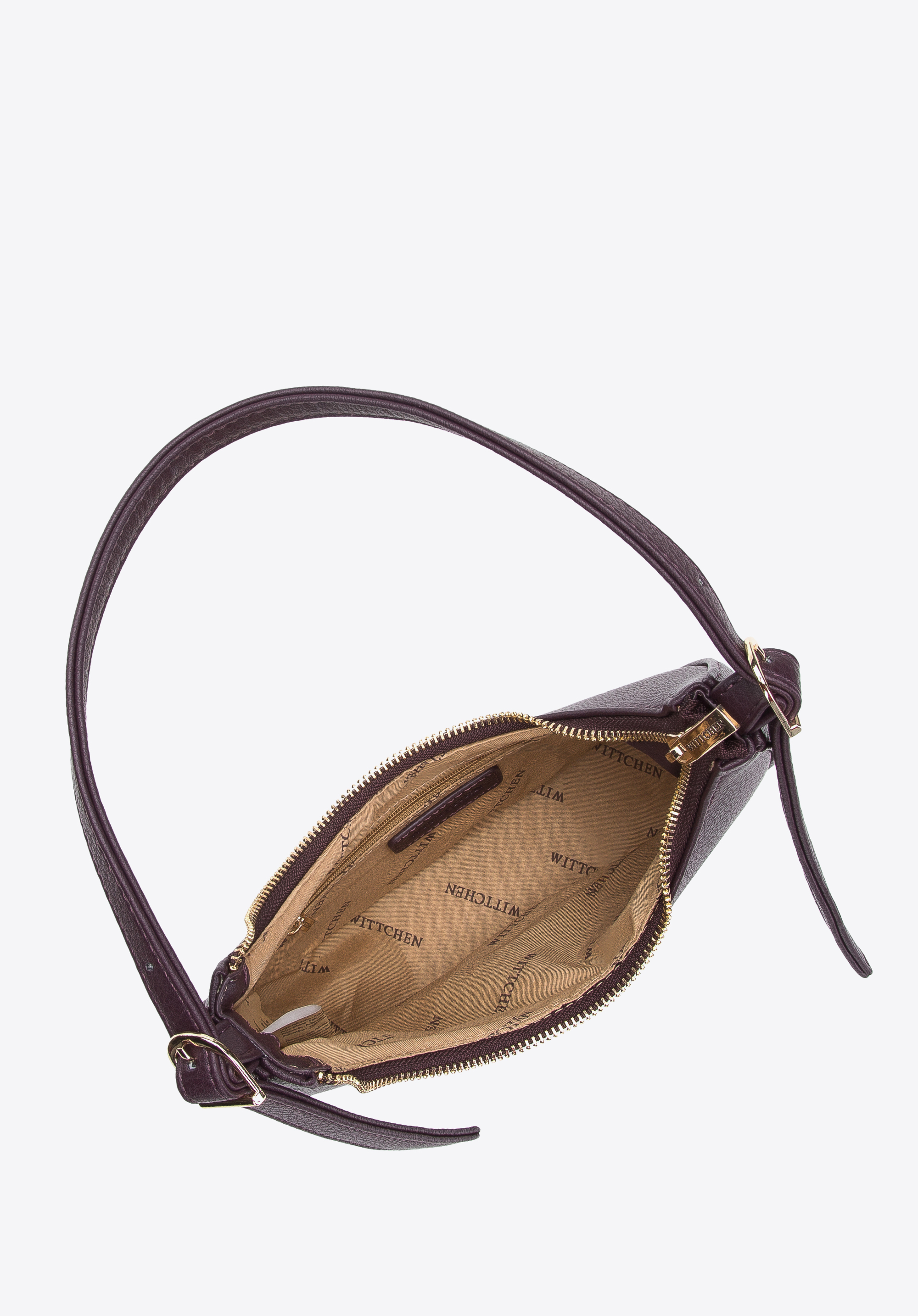 Minitorebka bagietka z ekoskóry z klamrą