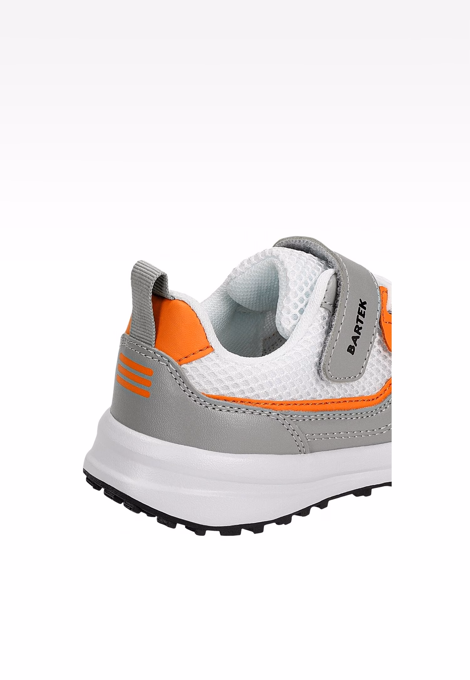 Półbuty BARTEK 11042801, czarno-czerwony