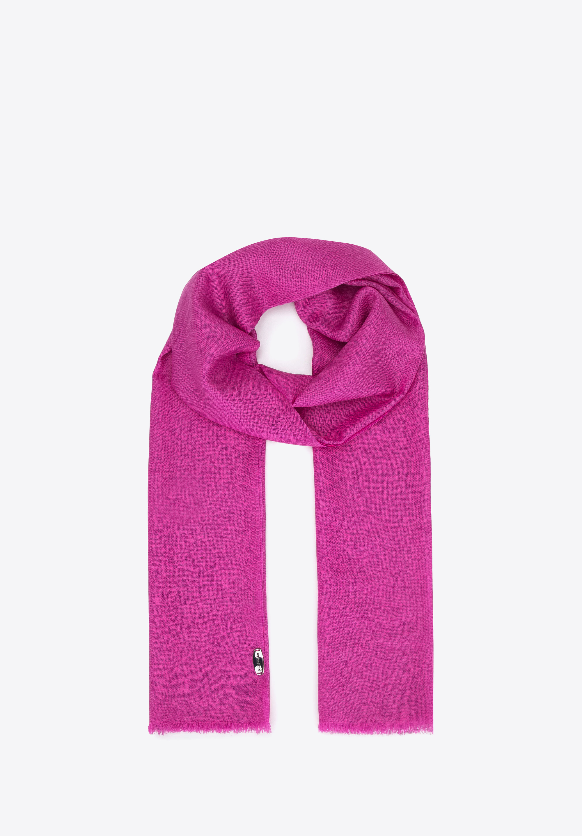 Damski szal wełniany cienki