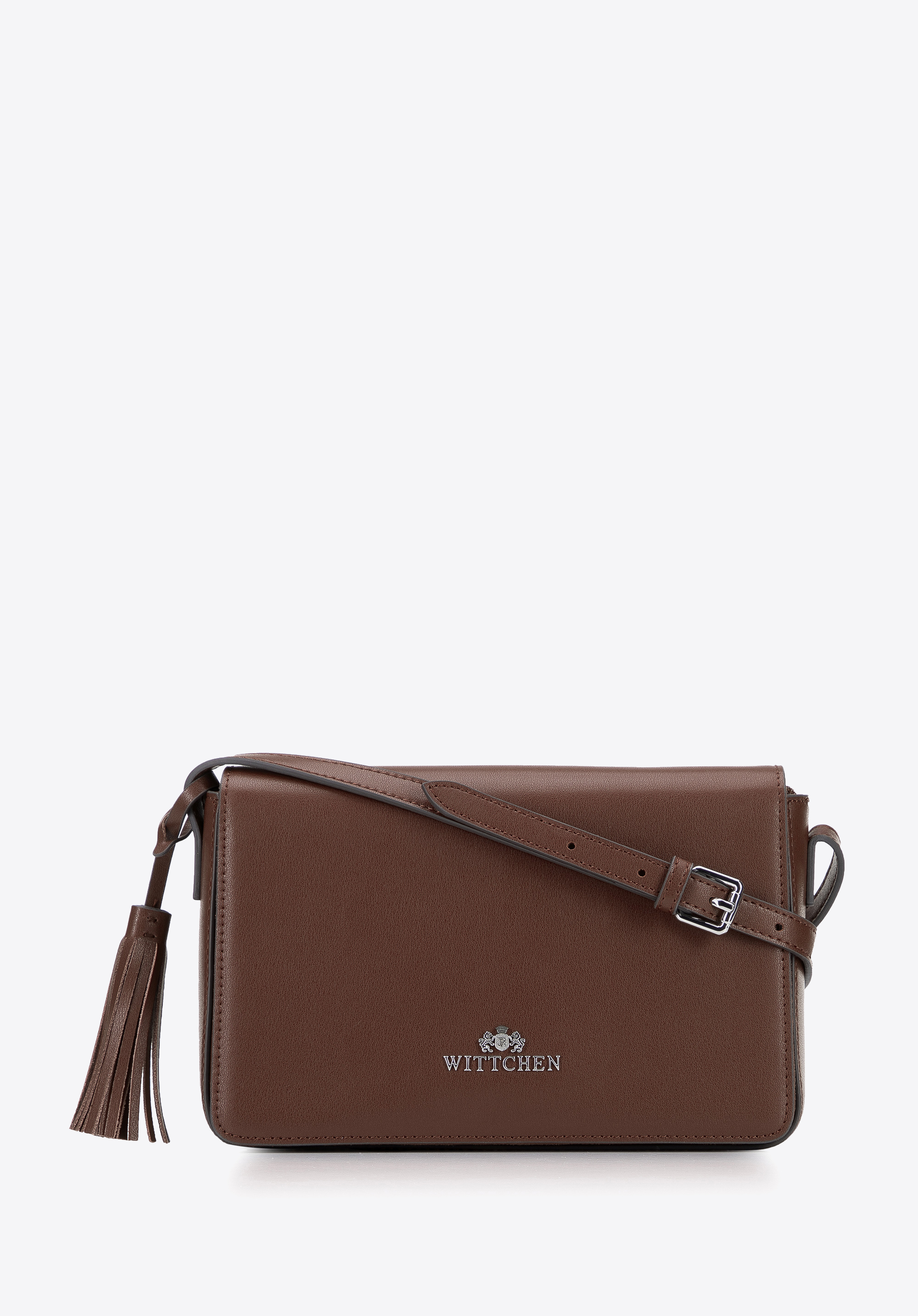 Damska listonoszka skórzana klasyczna z chwostem