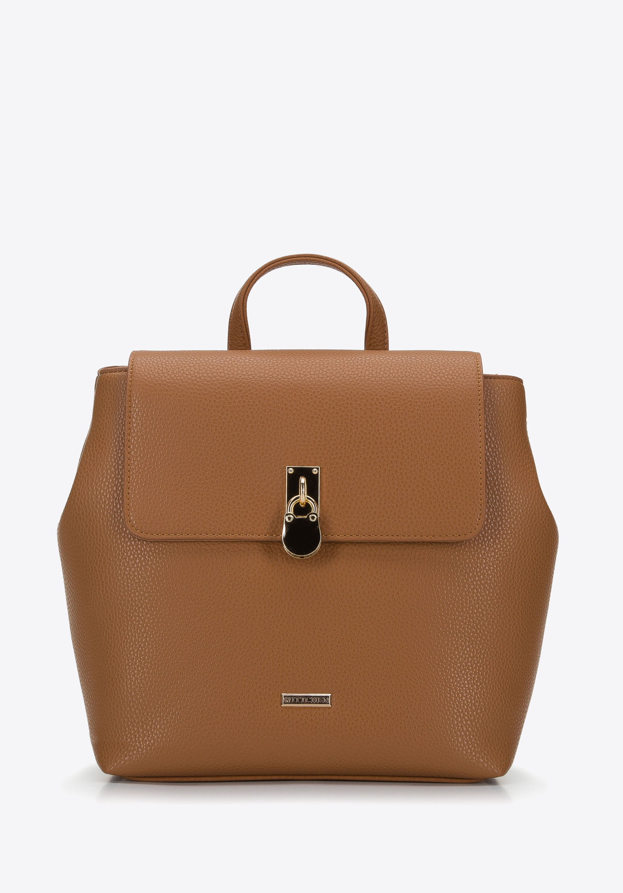 Damski plecak z kłódką