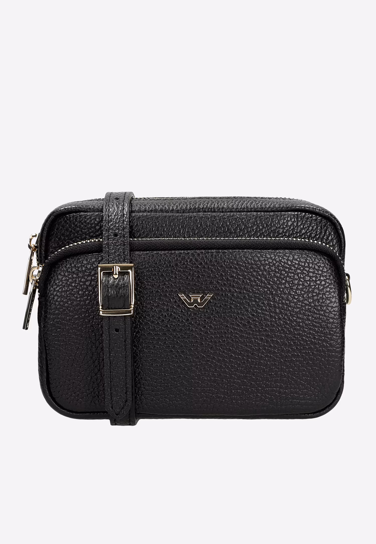 Mała złota torebka damska crossbody