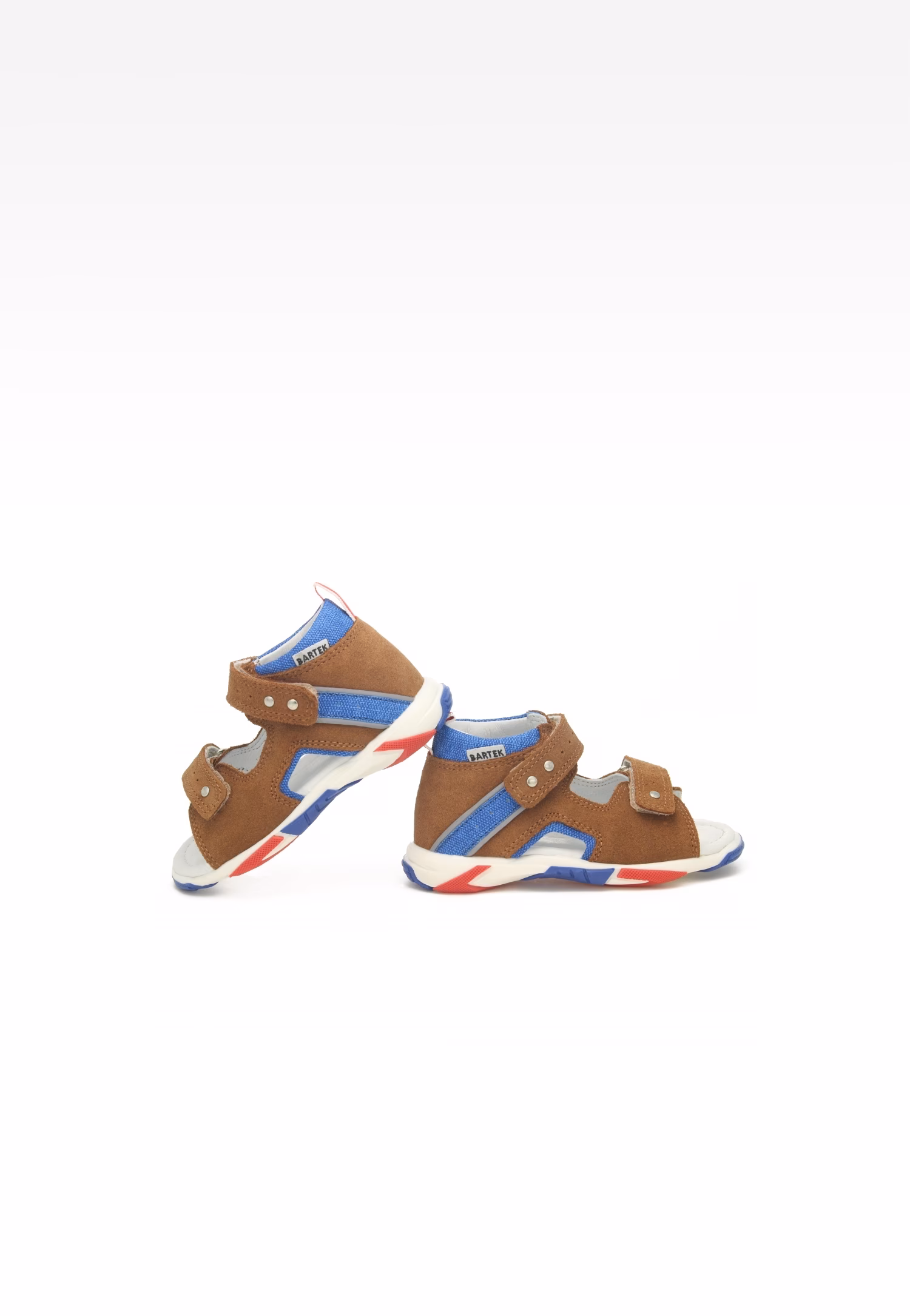 Sandały BARTEK 71188-0004, dla chłopców, niebiesko-zielony