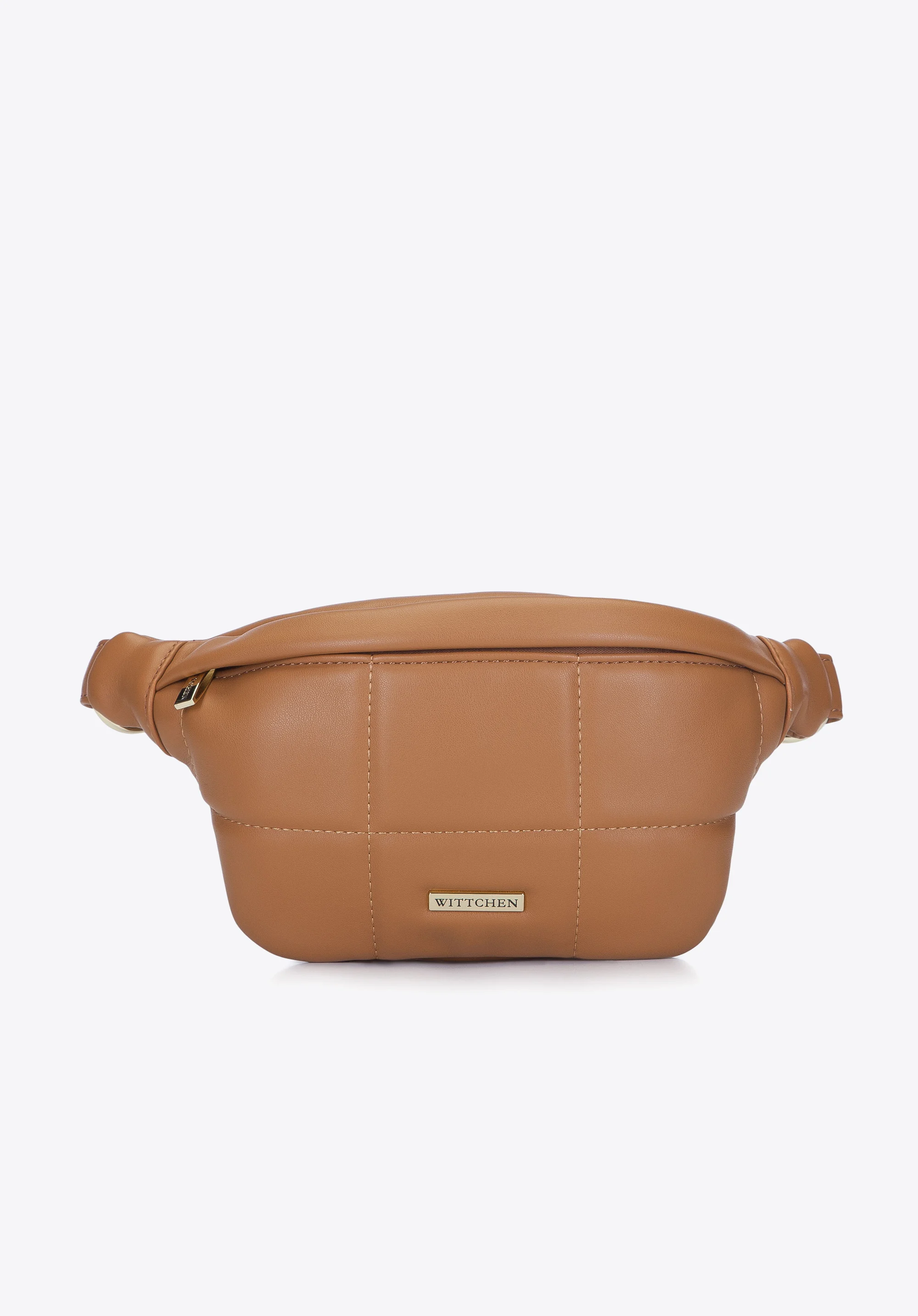 Damska torebka nerka z geometrycznym pikowaniem