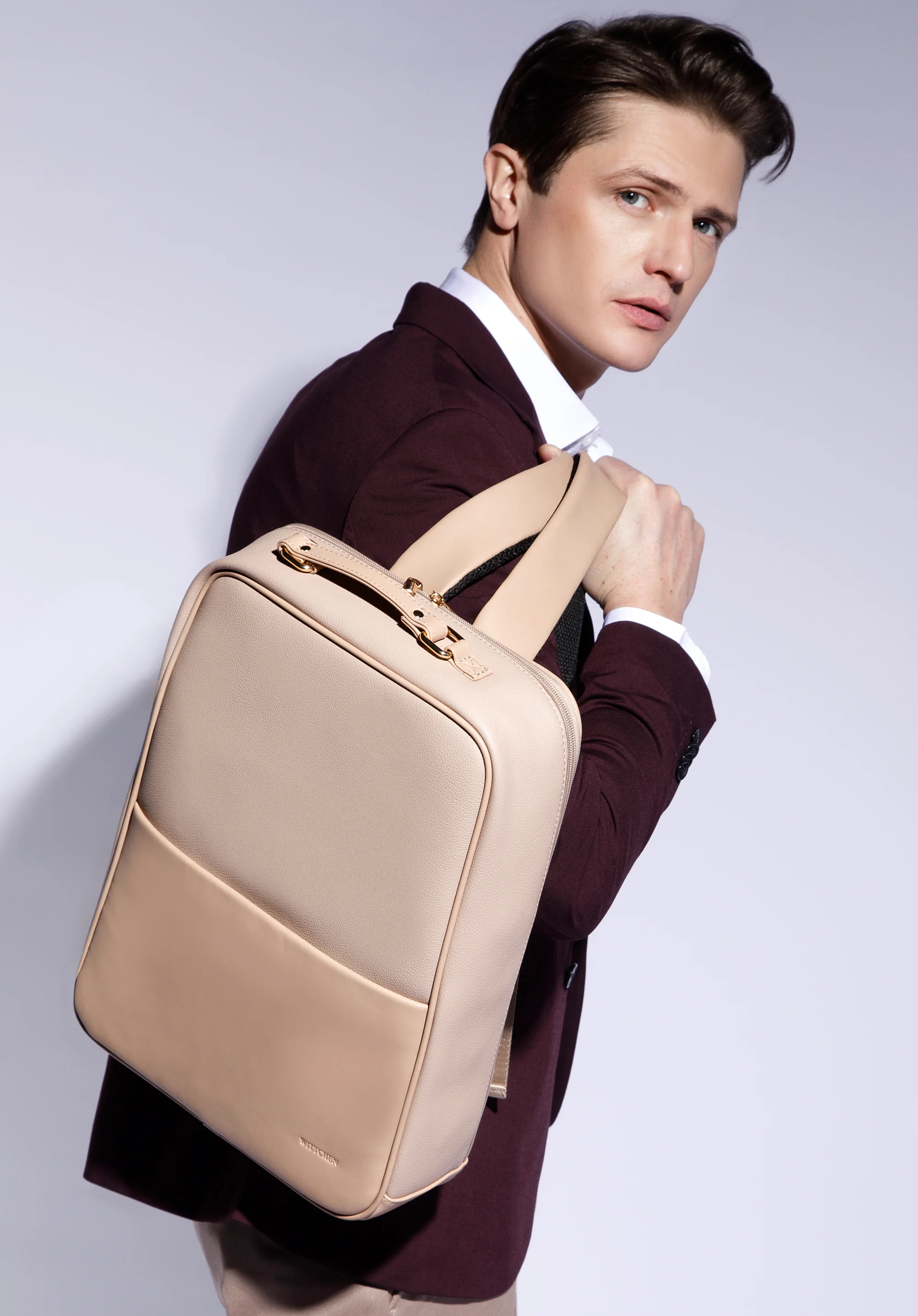 Plecak na laptopa 15,6” z gładką kieszenią