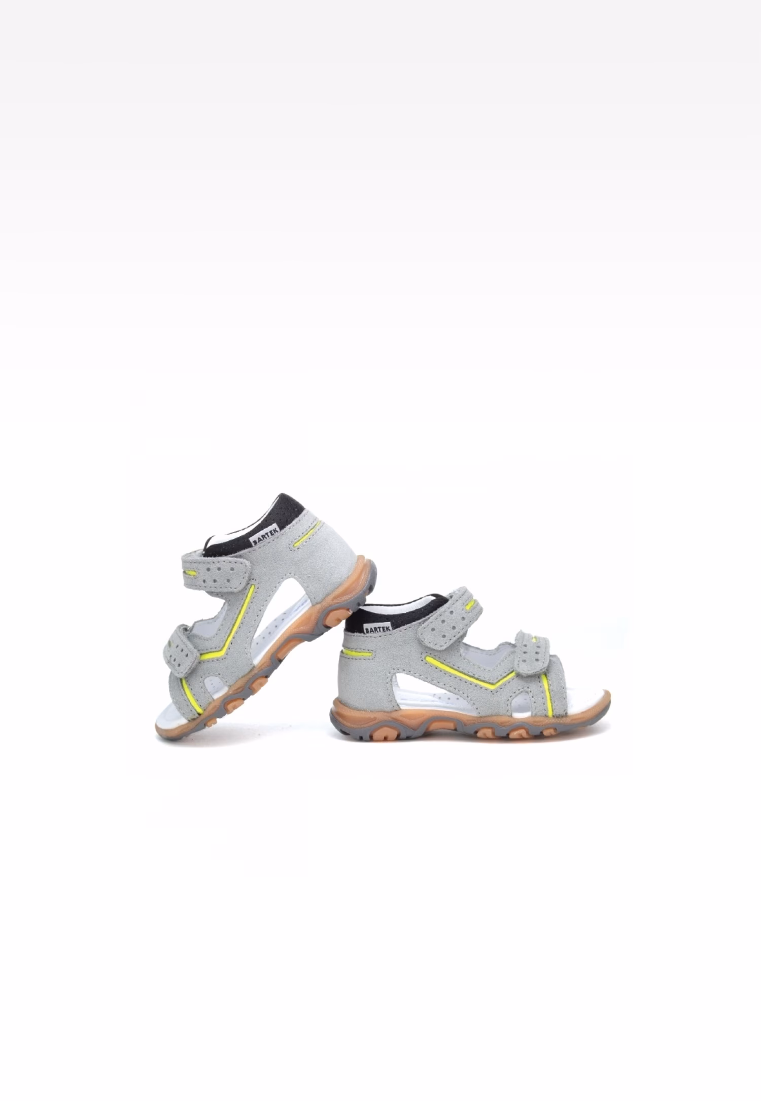 Sandały BARTEK W-71825/76G, dla chłopców, szary