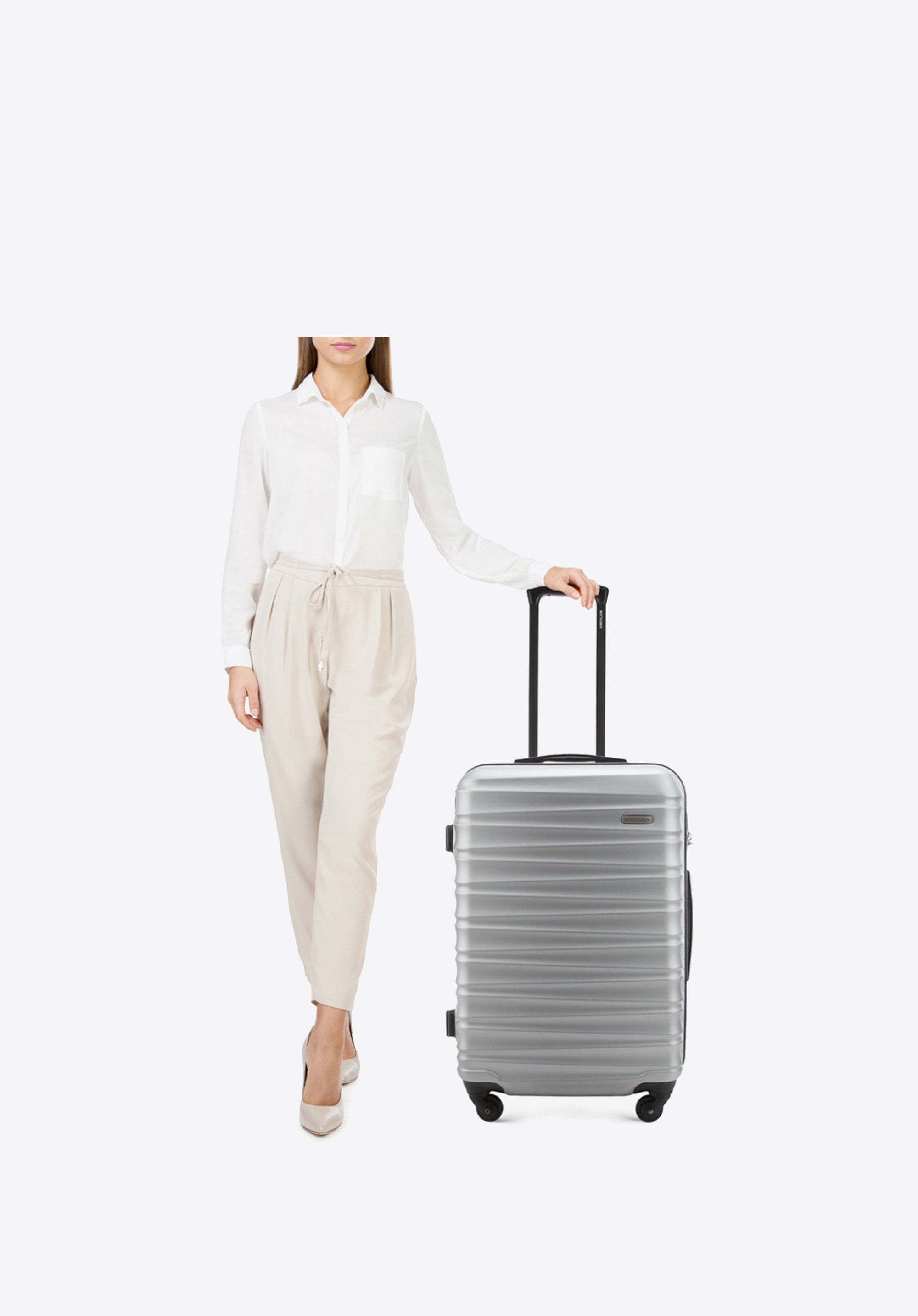 Kosmetyczka podróżna z ABS-u z żebrowaniem