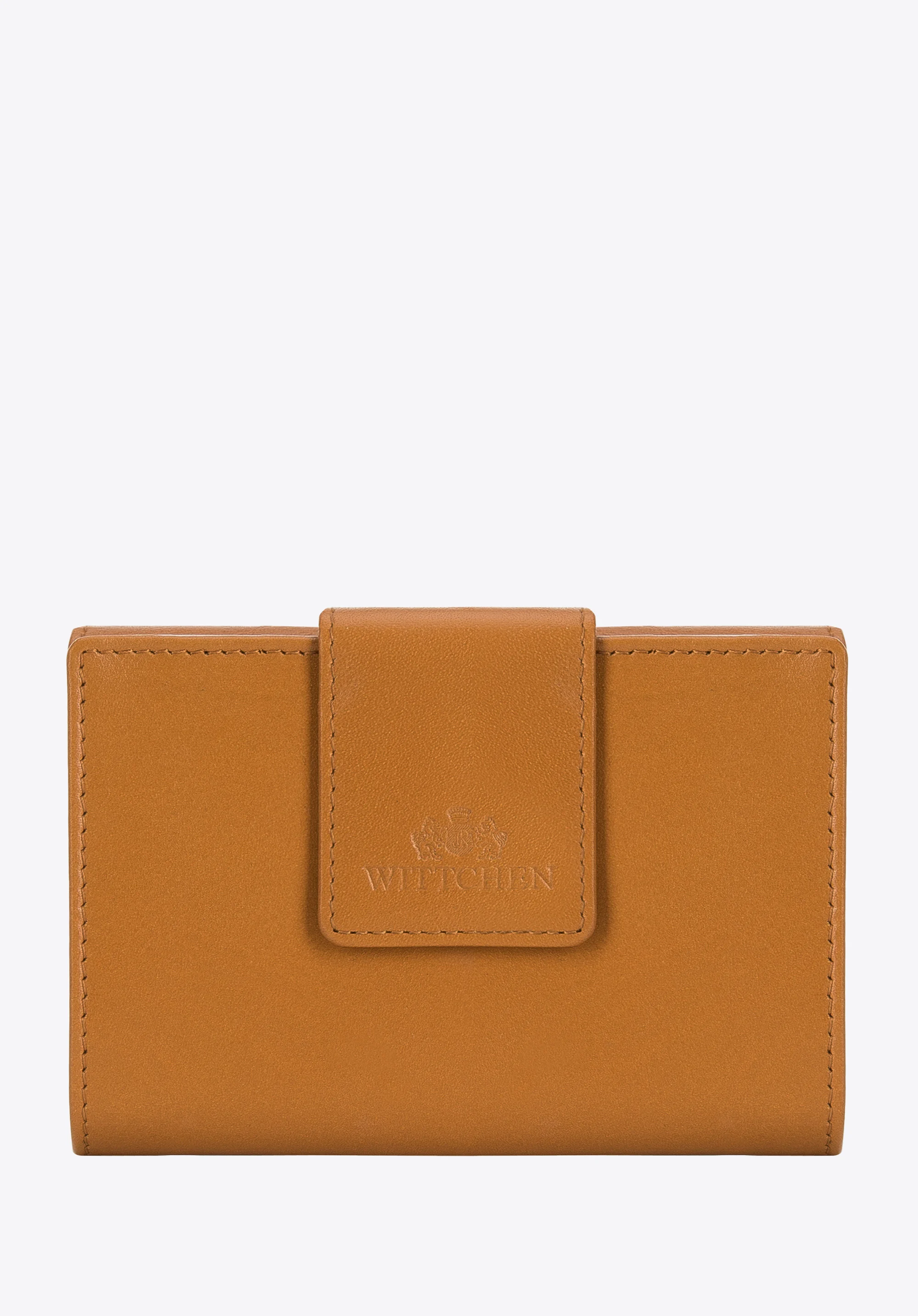 Damski portfel ze skóry z elegancką napą