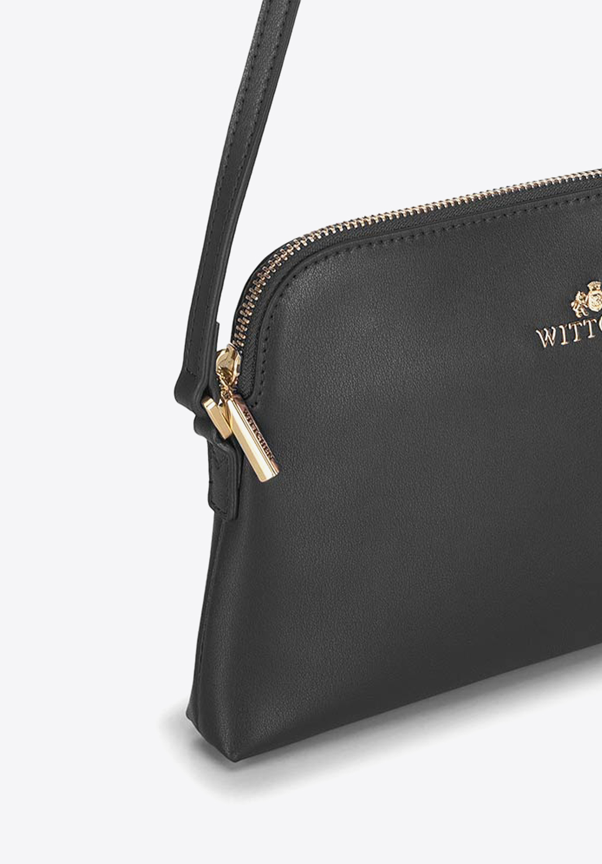 Damska listonoszka skórzana trapezowa