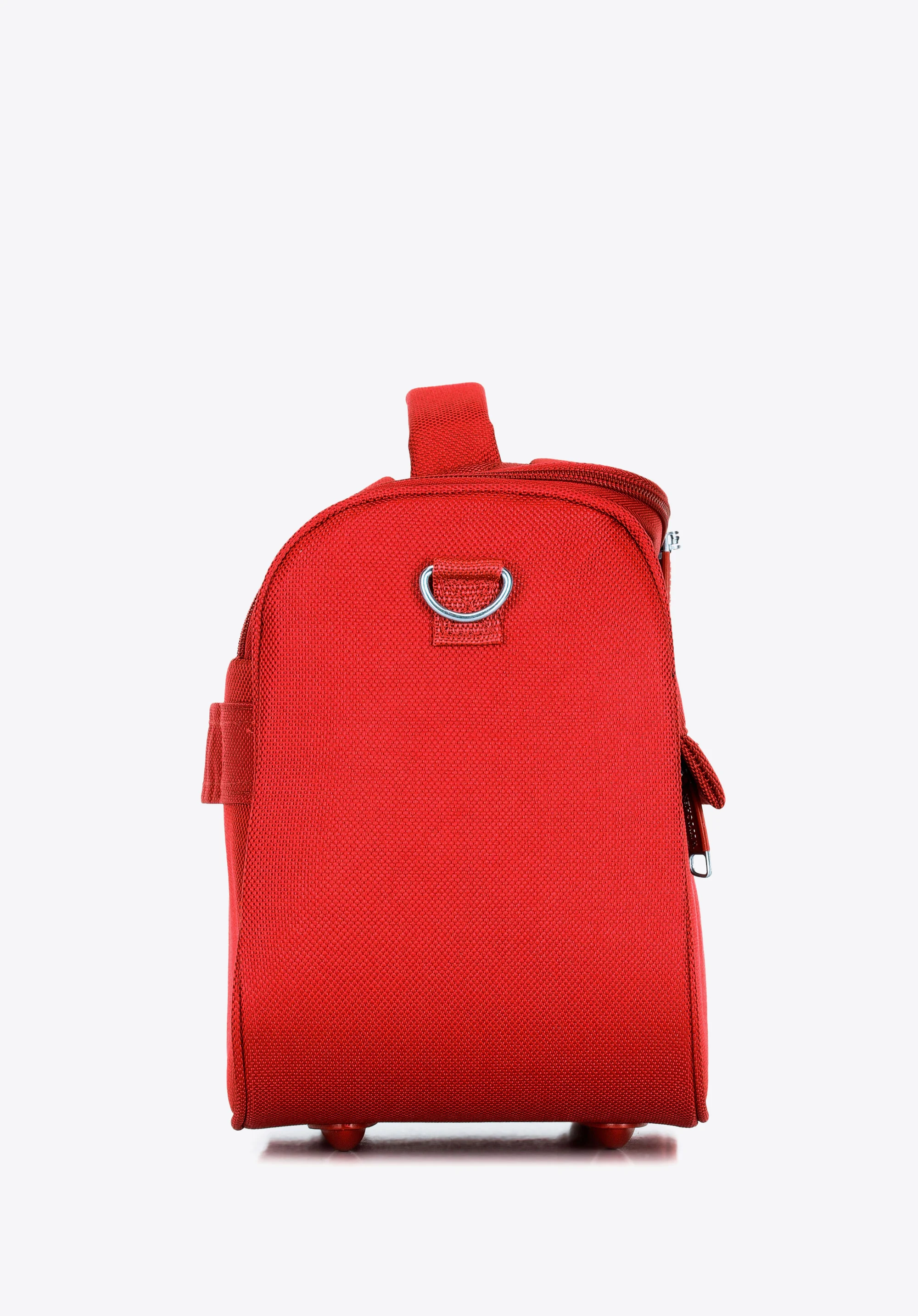 Mała walizka miękka jednokolorowa