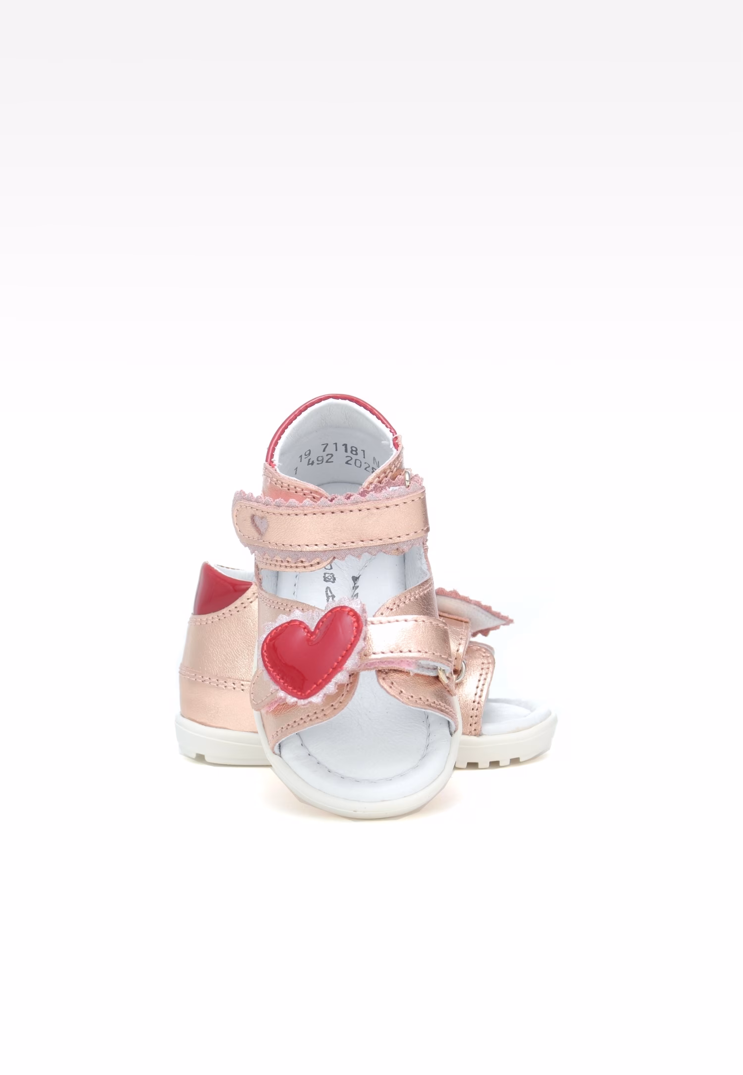 Mini first steps BARTEK W-071181/NRG II, dla dziewcząt, różowo-złoty